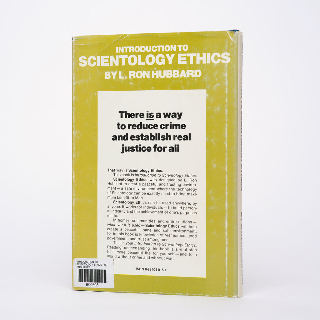 Introduction to Scientology Ethics - Hubbard, L. Ron