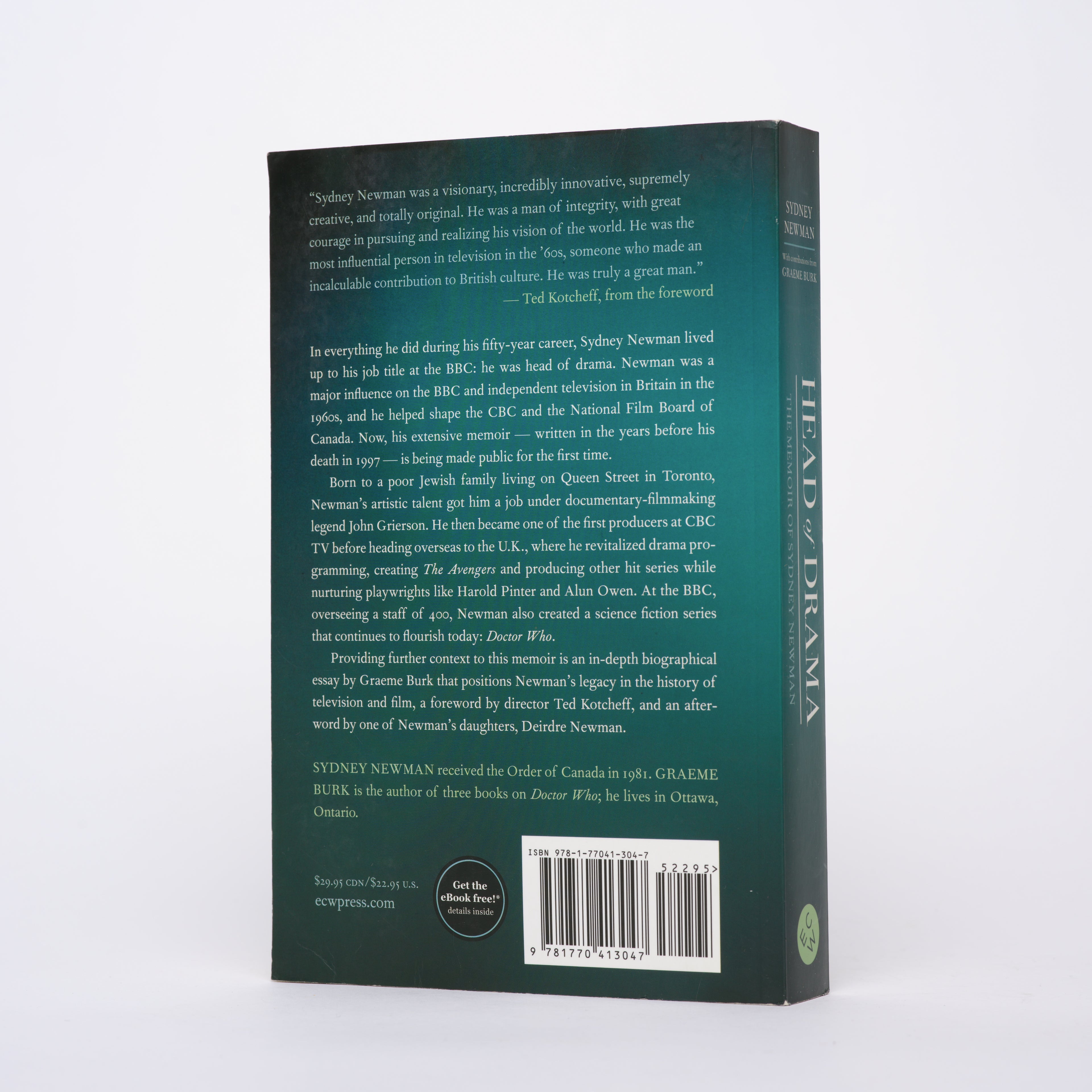 Head of Drama: The Memoir of Sydney Newman - Newman, Sydney