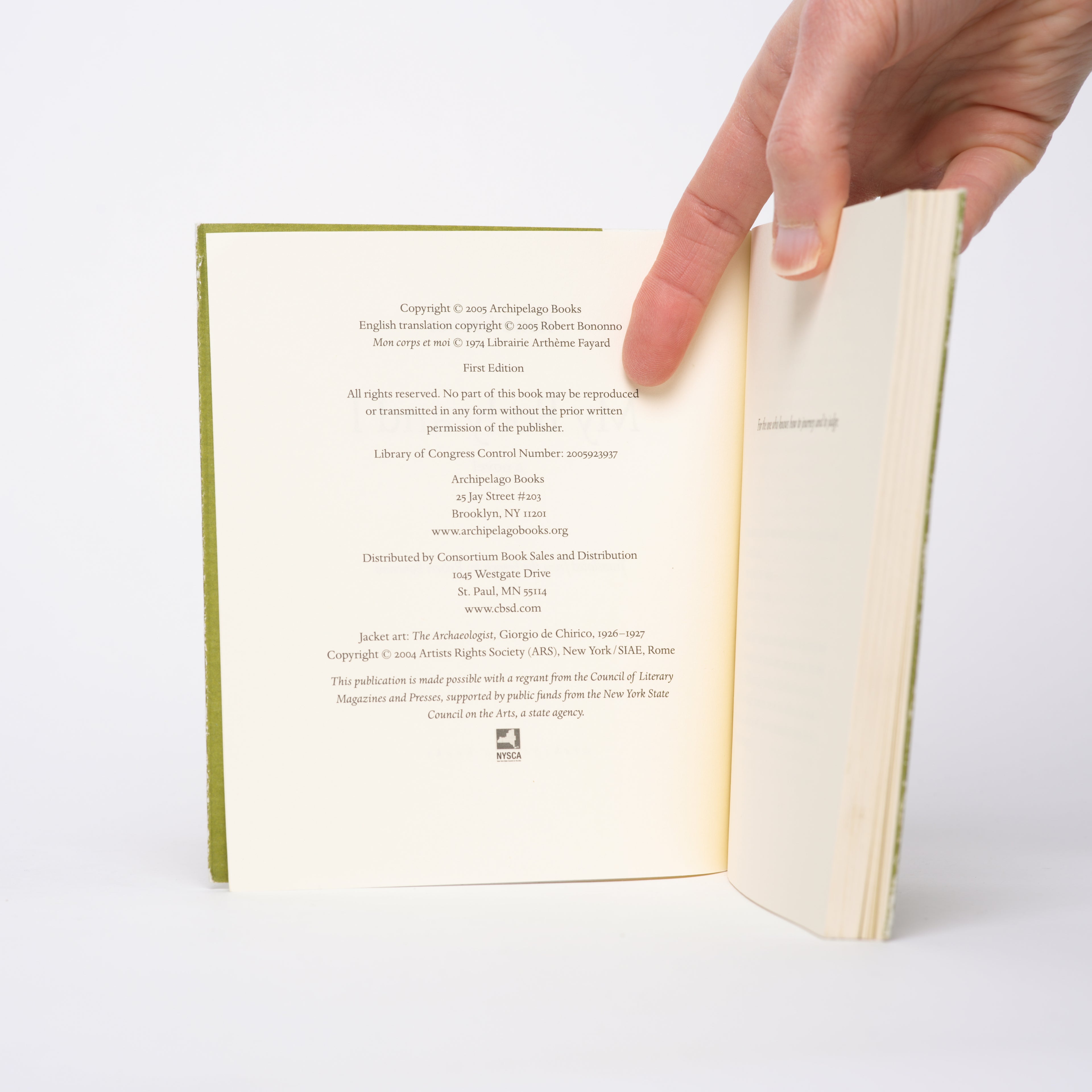 My Body and I - Crevel, René; Bononno, Robert (translator)