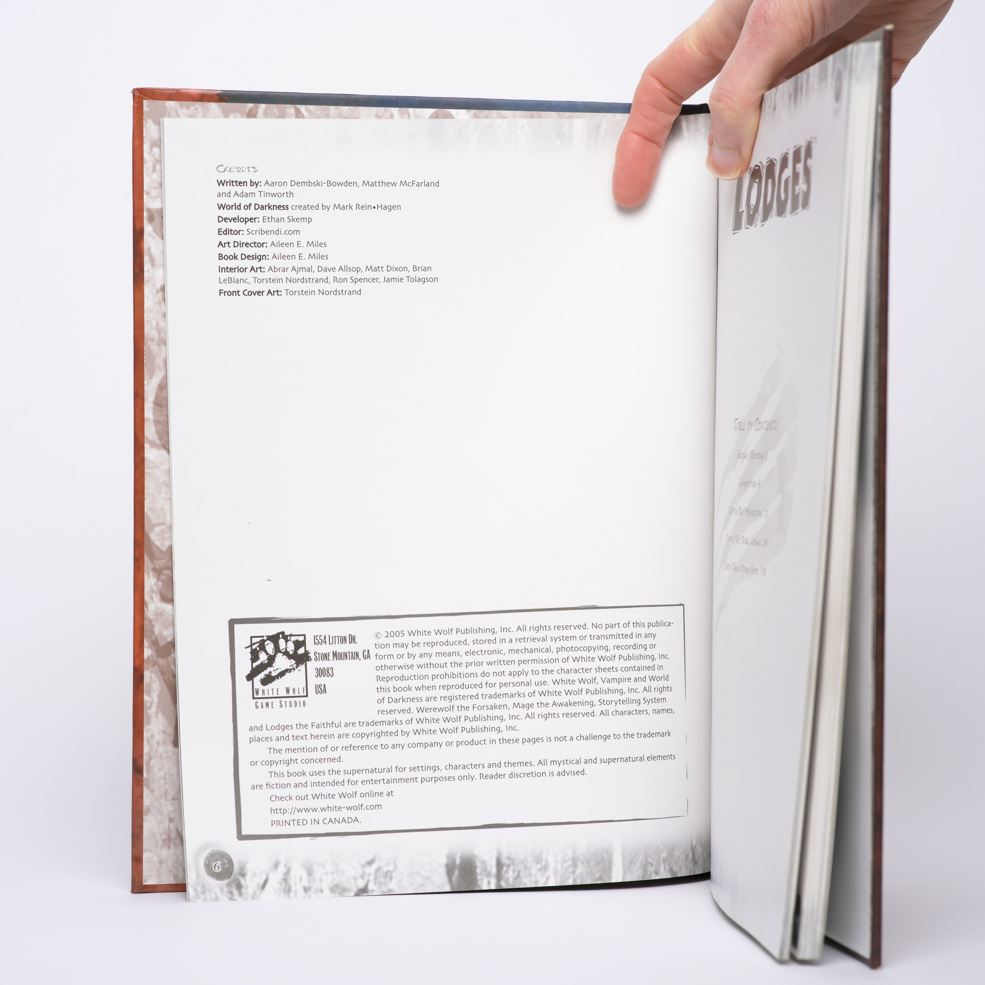 Lodges: the Faithful (Werewolf: The Forsaken RPG)