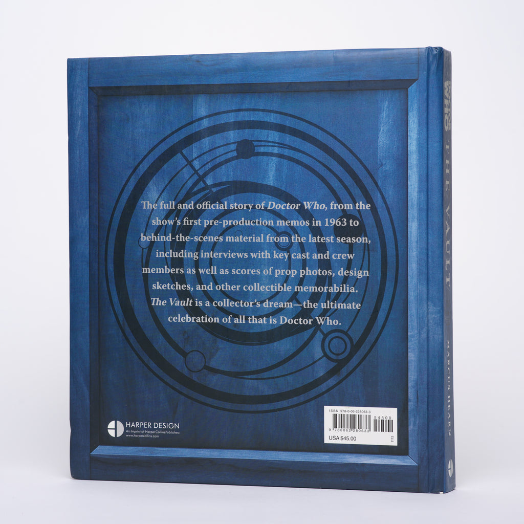 Doctor Who: The Vault - Treasures from the First 50 Years - The Official Collector's Celebration with Props, Photos, and Behind-the-Scenes History - Hearn, Marcus; Moffat, Steven (foreword)