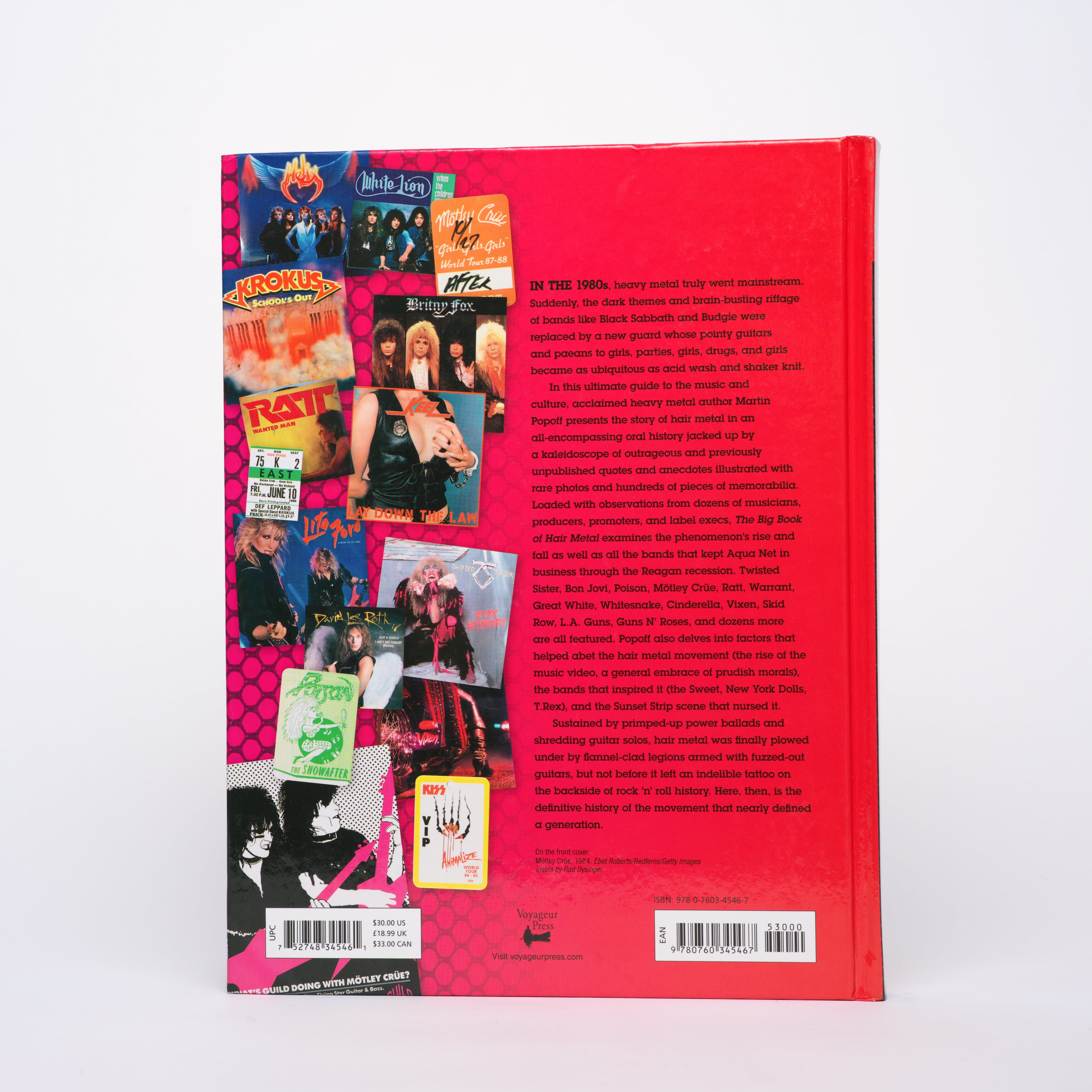 The Big Book of Hair Metal: The Illustrated Oral History of Heavy Metal's Debauched Decade - Popoff, Martin