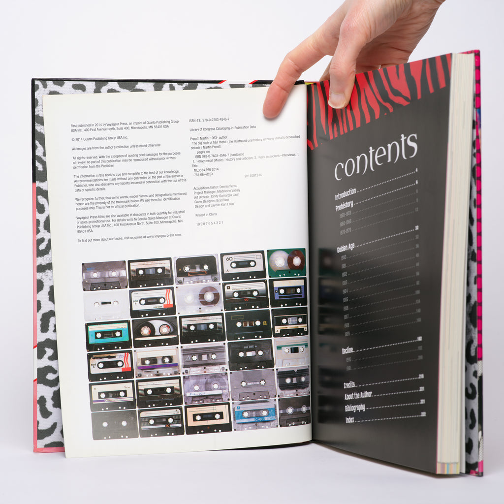 The Big Book of Hair Metal: The Illustrated Oral History of Heavy Metal's Debauched Decade - Popoff, Martin