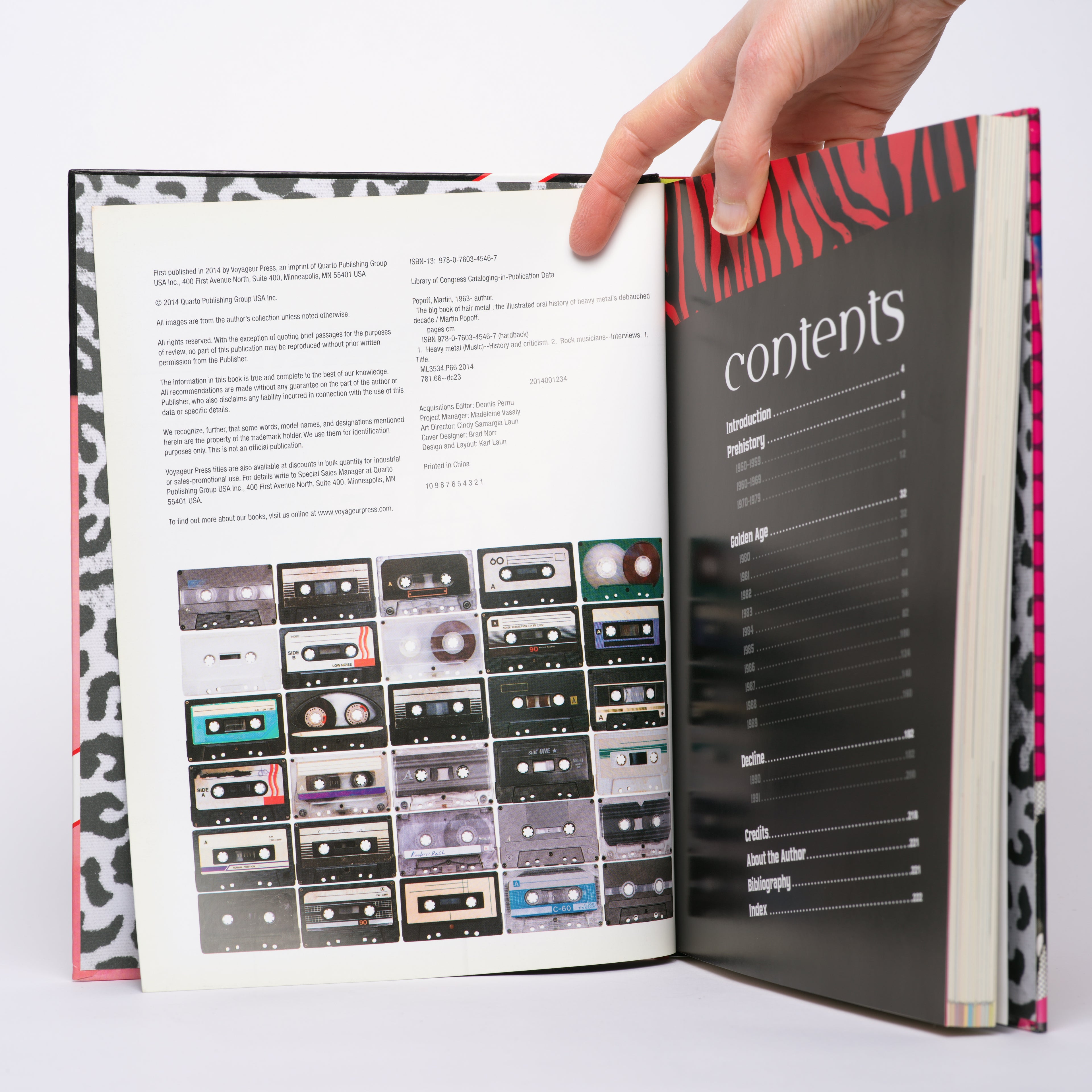 The Big Book of Hair Metal: The Illustrated Oral History of Heavy Metal's Debauched Decade - Popoff, Martin