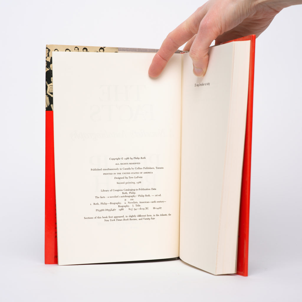 The Facts: A Novelist's Autobiography - Roth, Philip