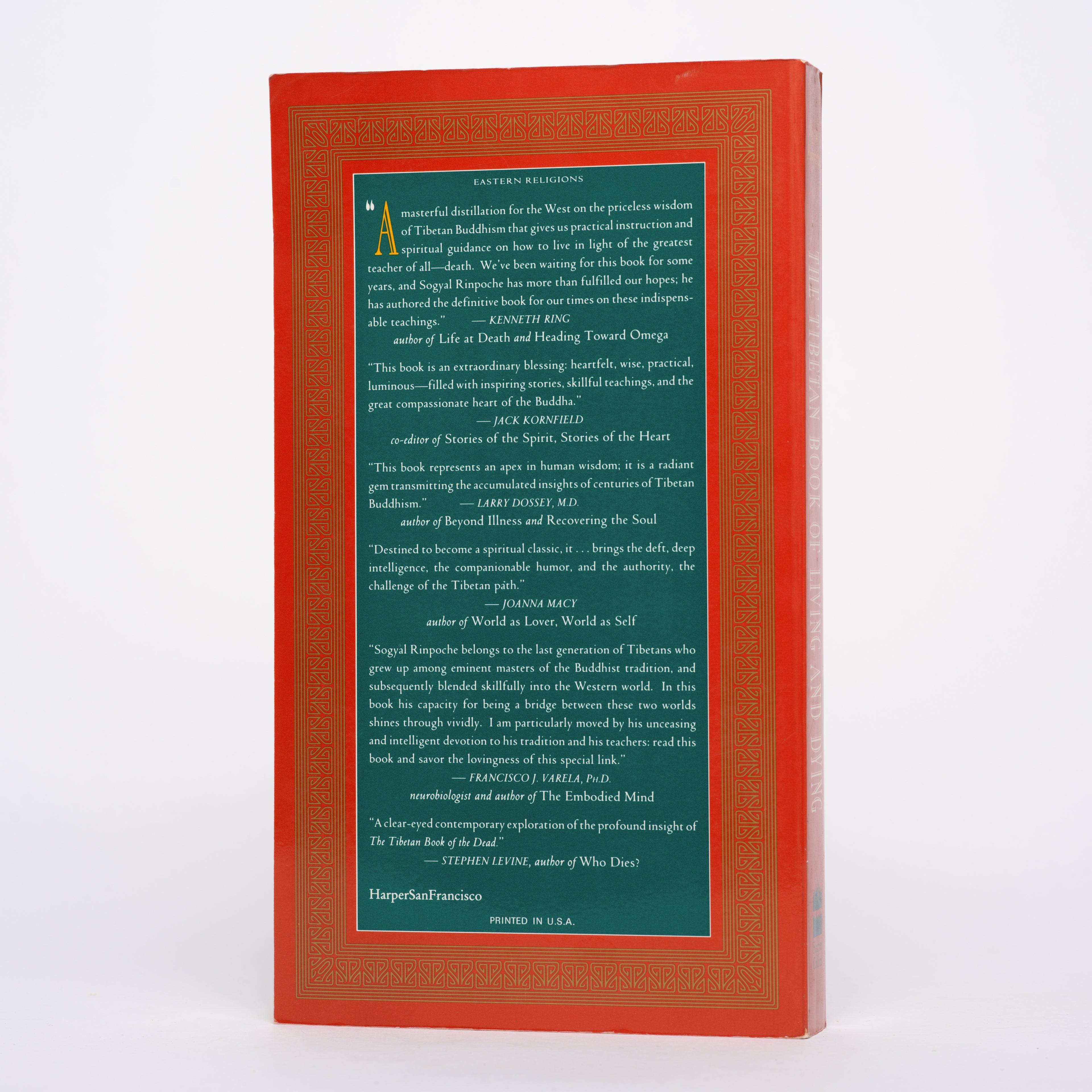 The Tibetan Book of Living and Dying - Rinpoche, Sogyal, Gaffney, Patrick (editor); Harvey, Andrew (editor); The Dalai Lama (foreword)