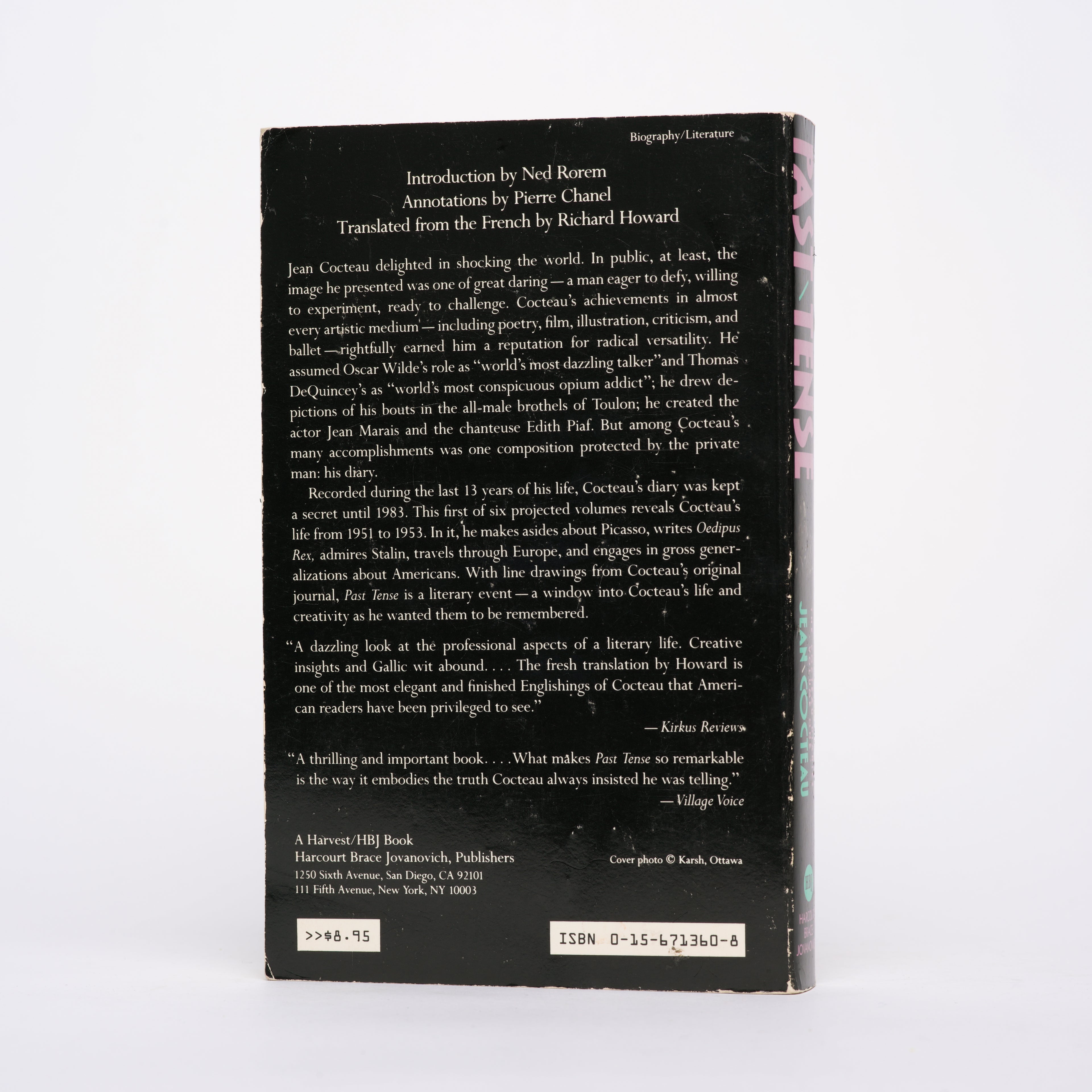 Past Tense: The Cocteau Diaries, Vol. 1 - Cocteau, Jean