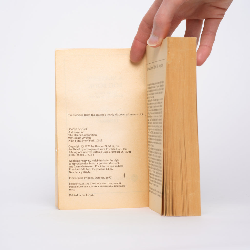 A Slaver's Log Book: Or, 20 Years' Residence in Africa - Conneau, Theophilus