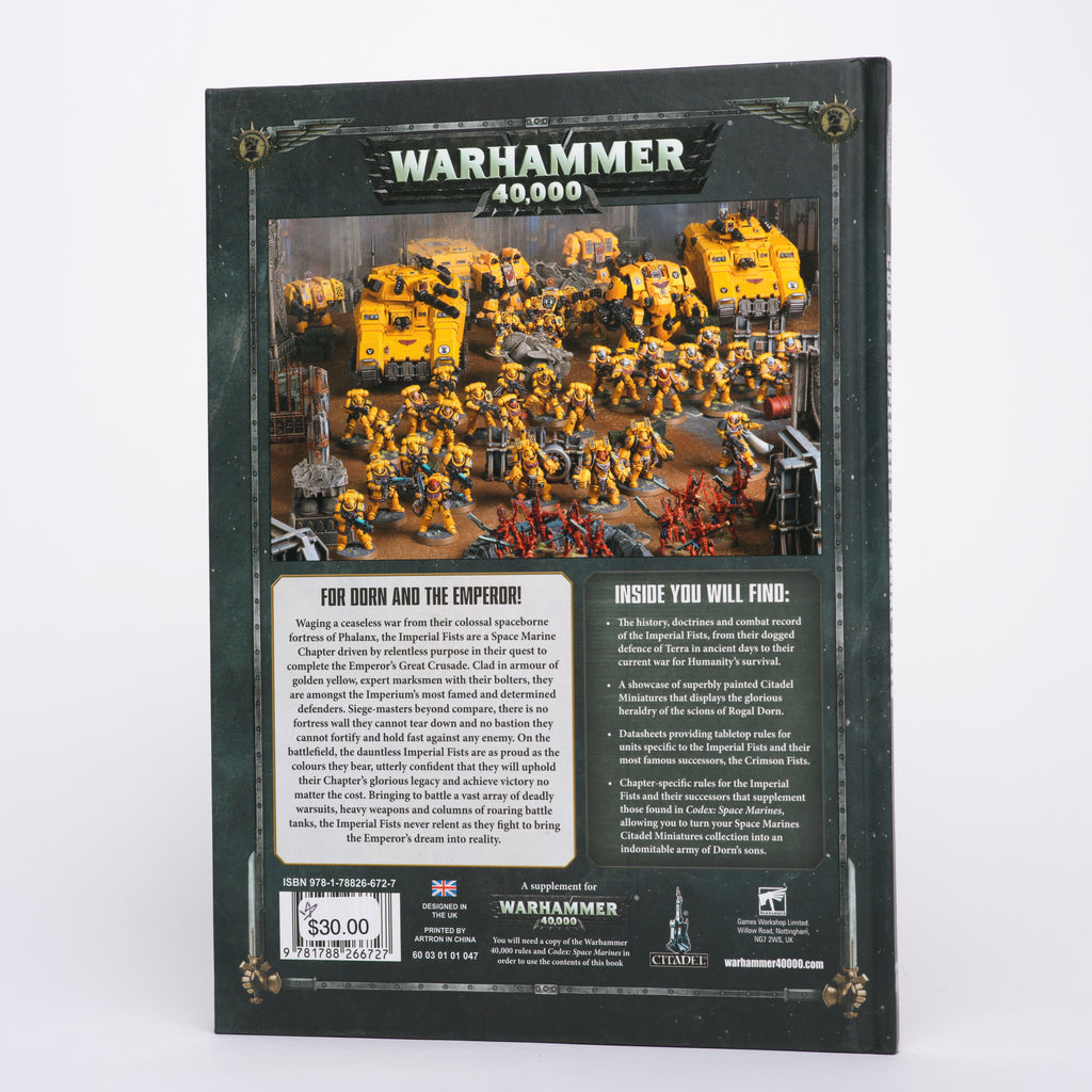 Codex Supplement: Imperial Fists (Warhammer 40,000 RPG)