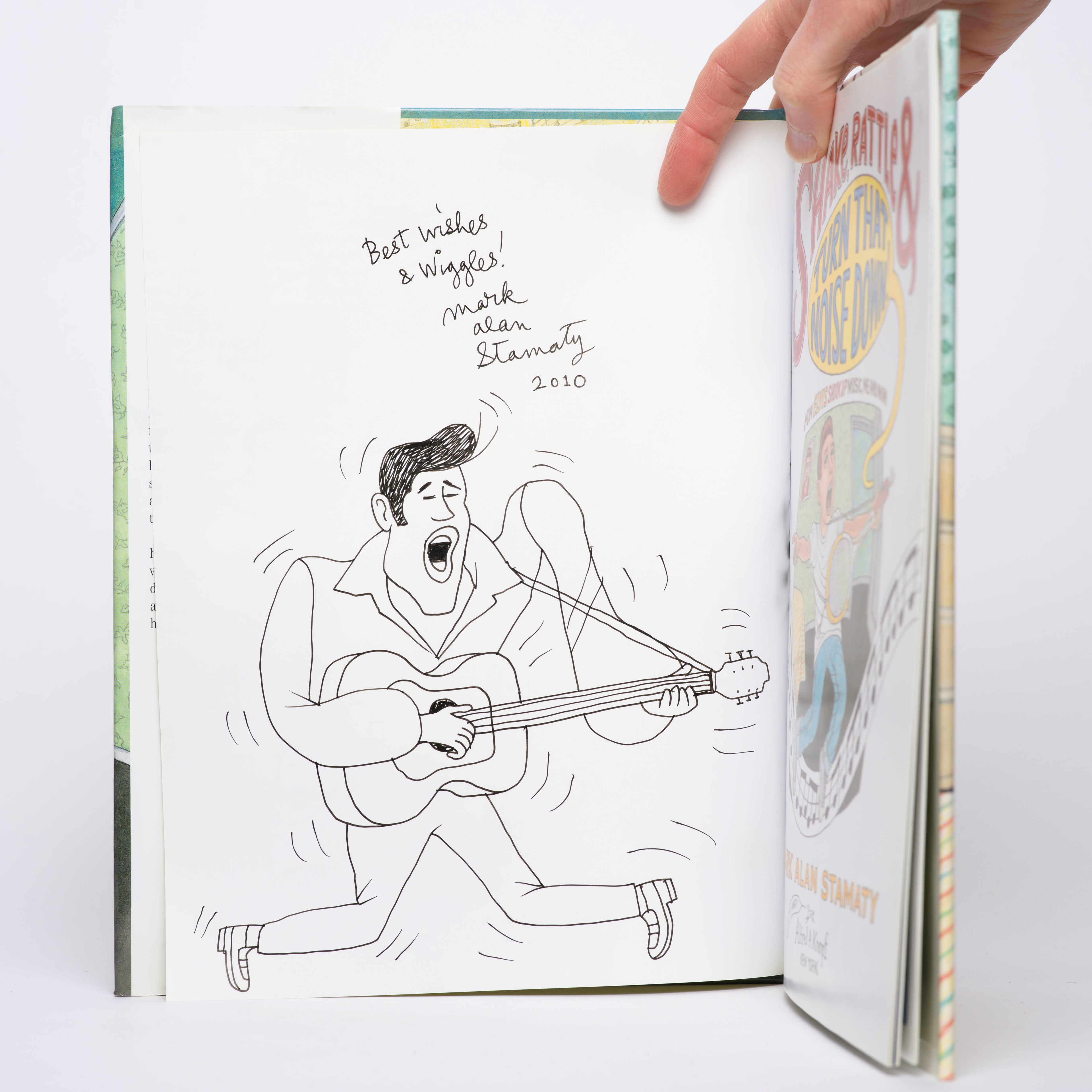 Shake, Rattle & Turn That Noise Down!: How Elvis Shook Up Music, Me & Mom - Stamaty, Mark Alan