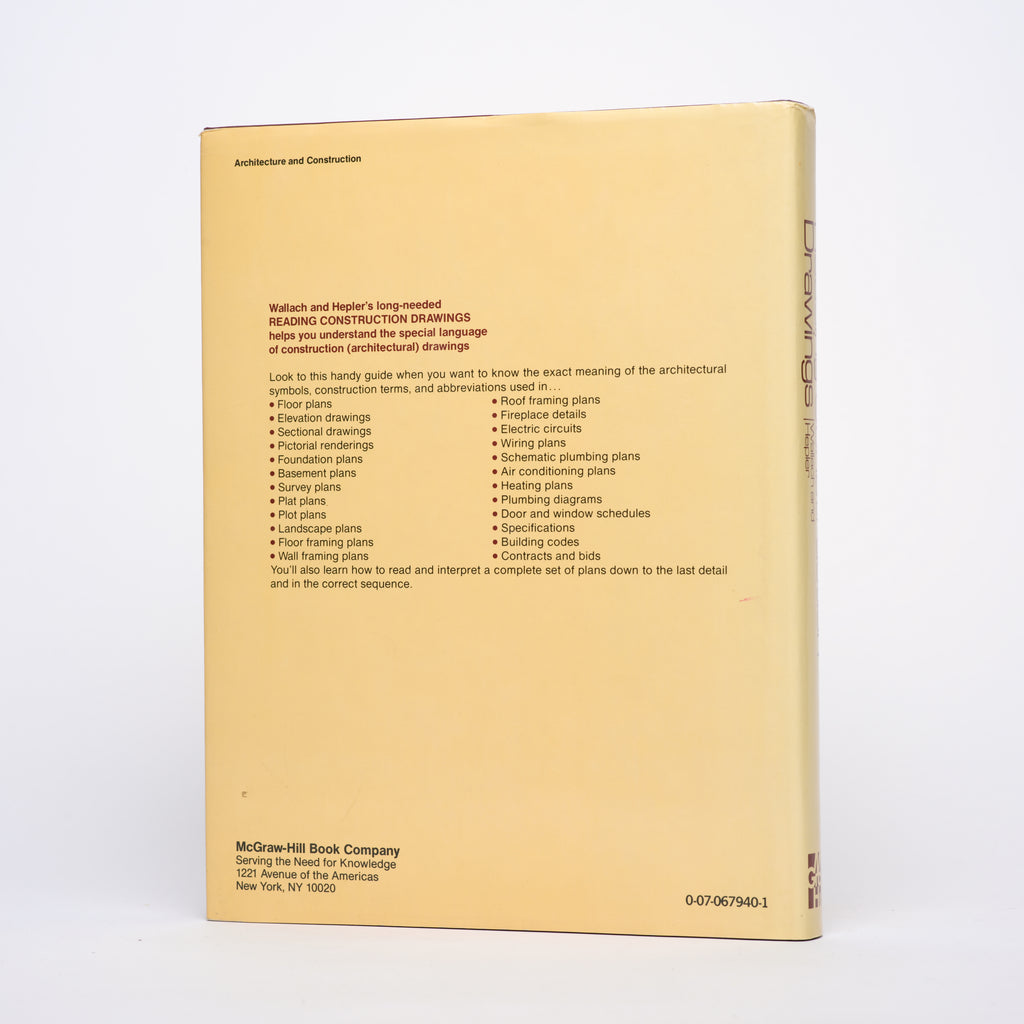 Reading Construction Drawings - Wallach, Paul I.; Hepler, Donald E.