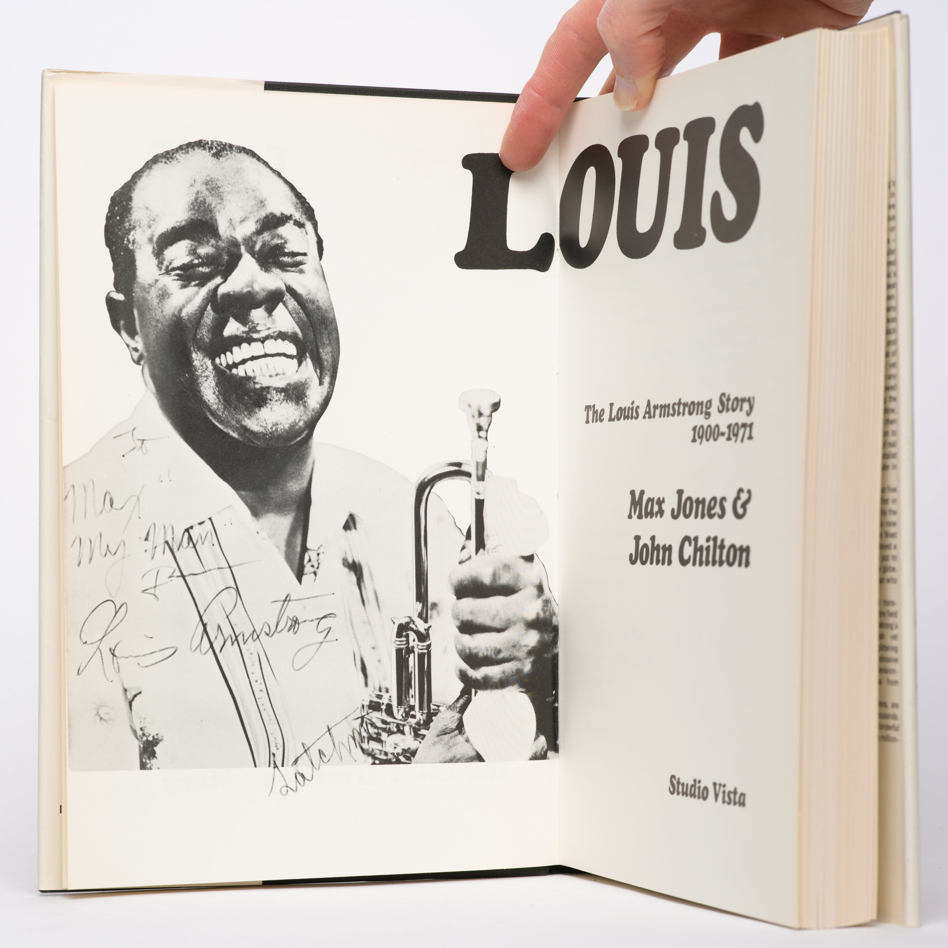 Louis: The Louis Armstrong Story, 1900-1971 - Jones, Max; Chilton, John