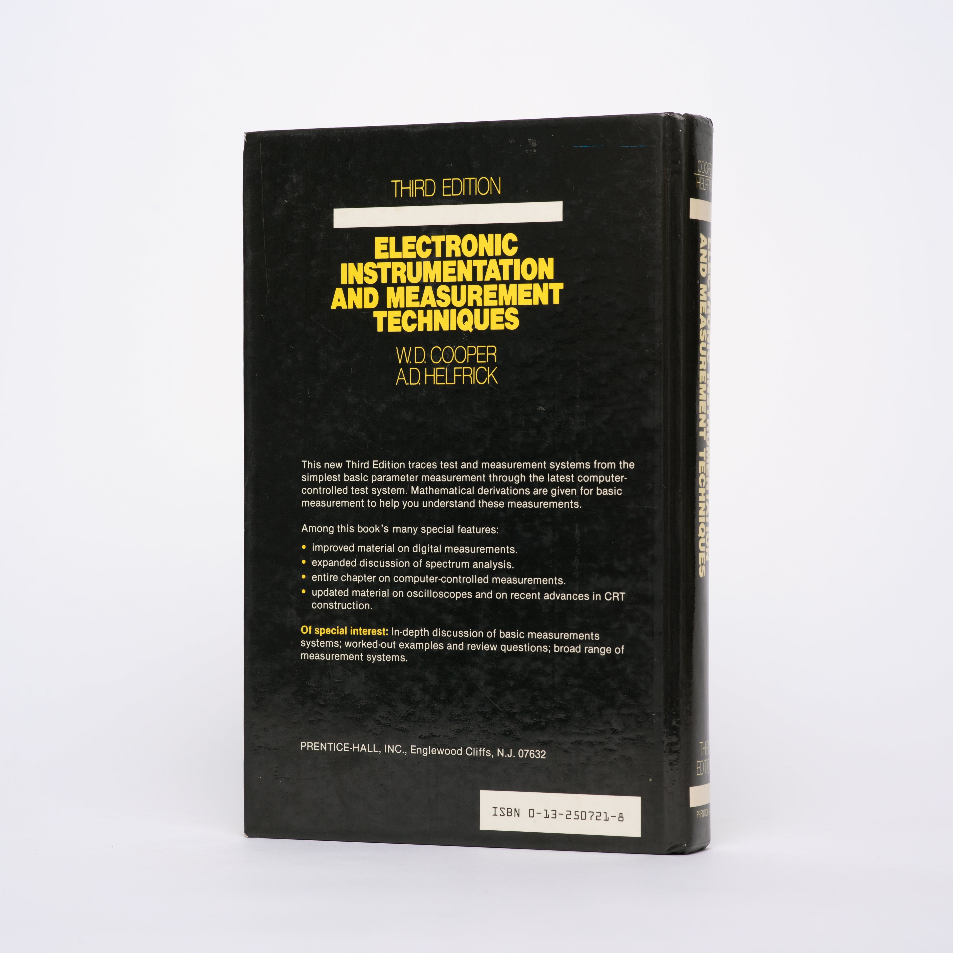 Electronic Instrumentation and Measurement Techniques (Third Edition) - Cooper, William David; Helfrick, Albert D.