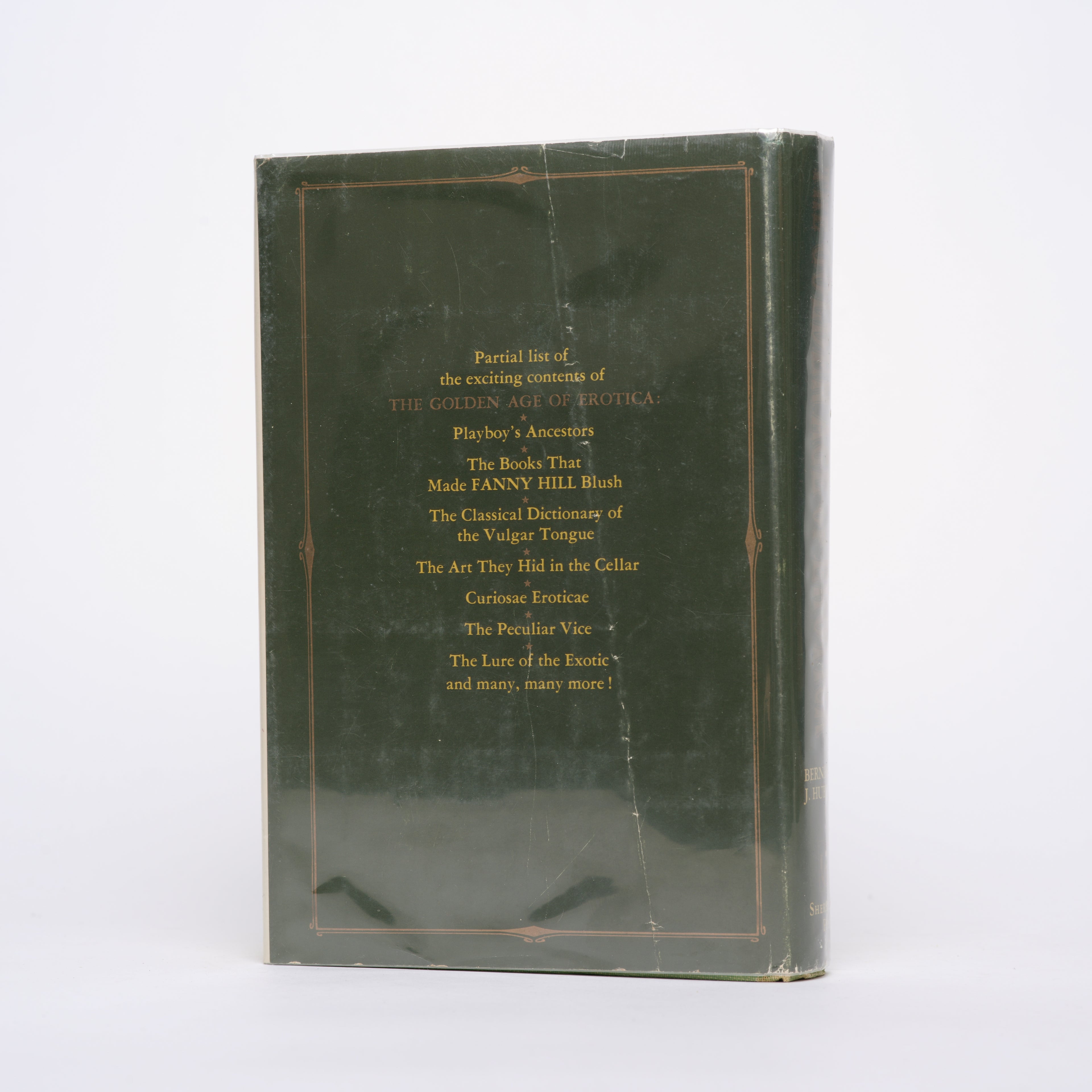 The Golden Age of Erotica - Hurwood, Bernhardt J.