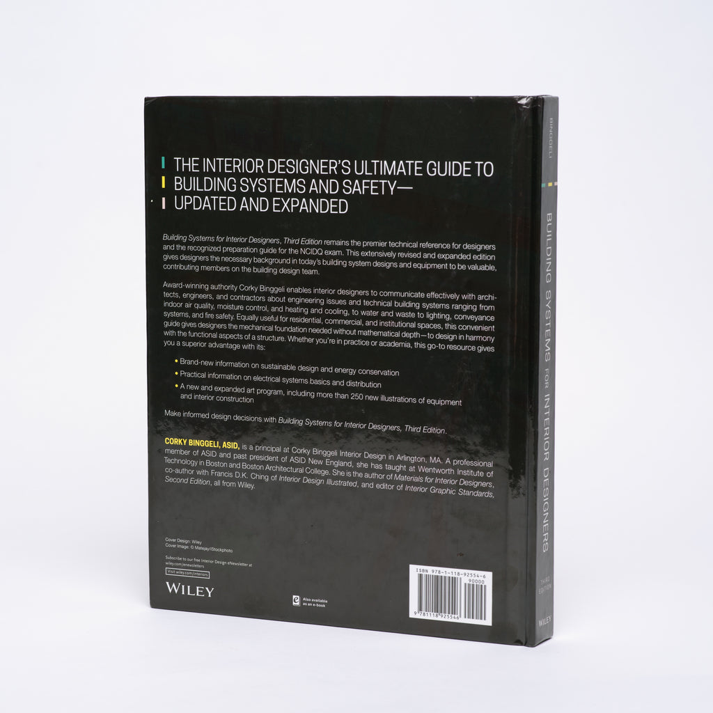Building Systems for Interior Designers (Third Edition) - Binggeli, Corky