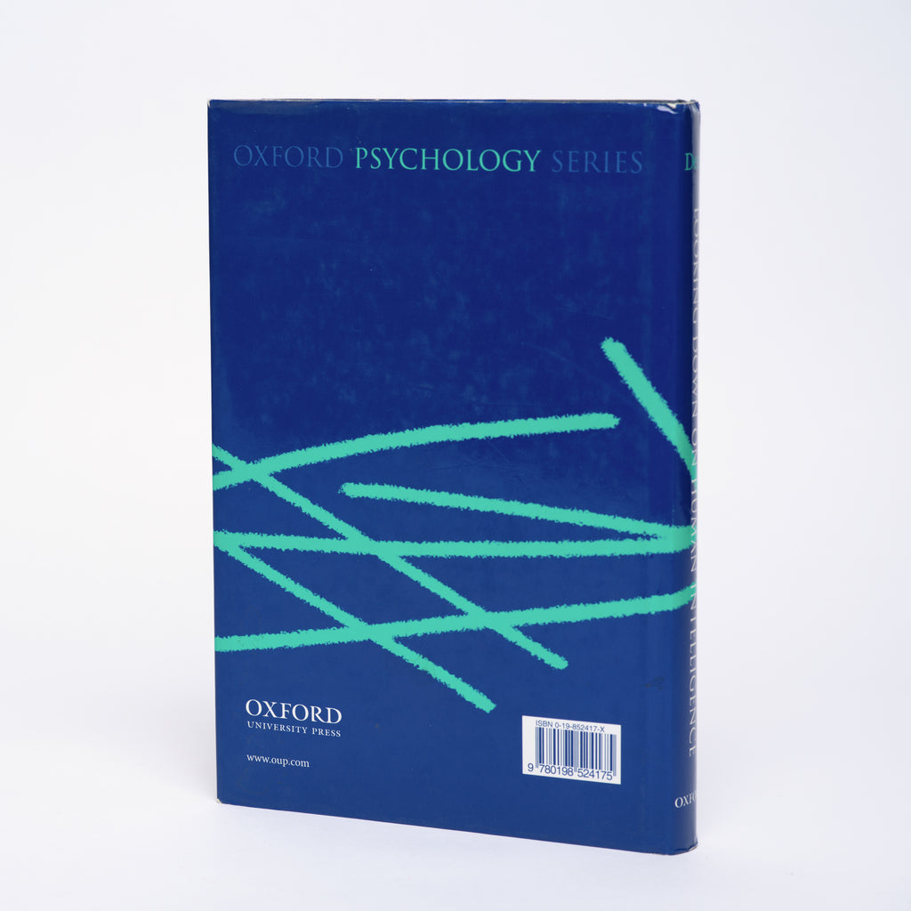 Looking Down on Human Intelligence: From Psychometrics to the Brain - Deary, Ian J.
