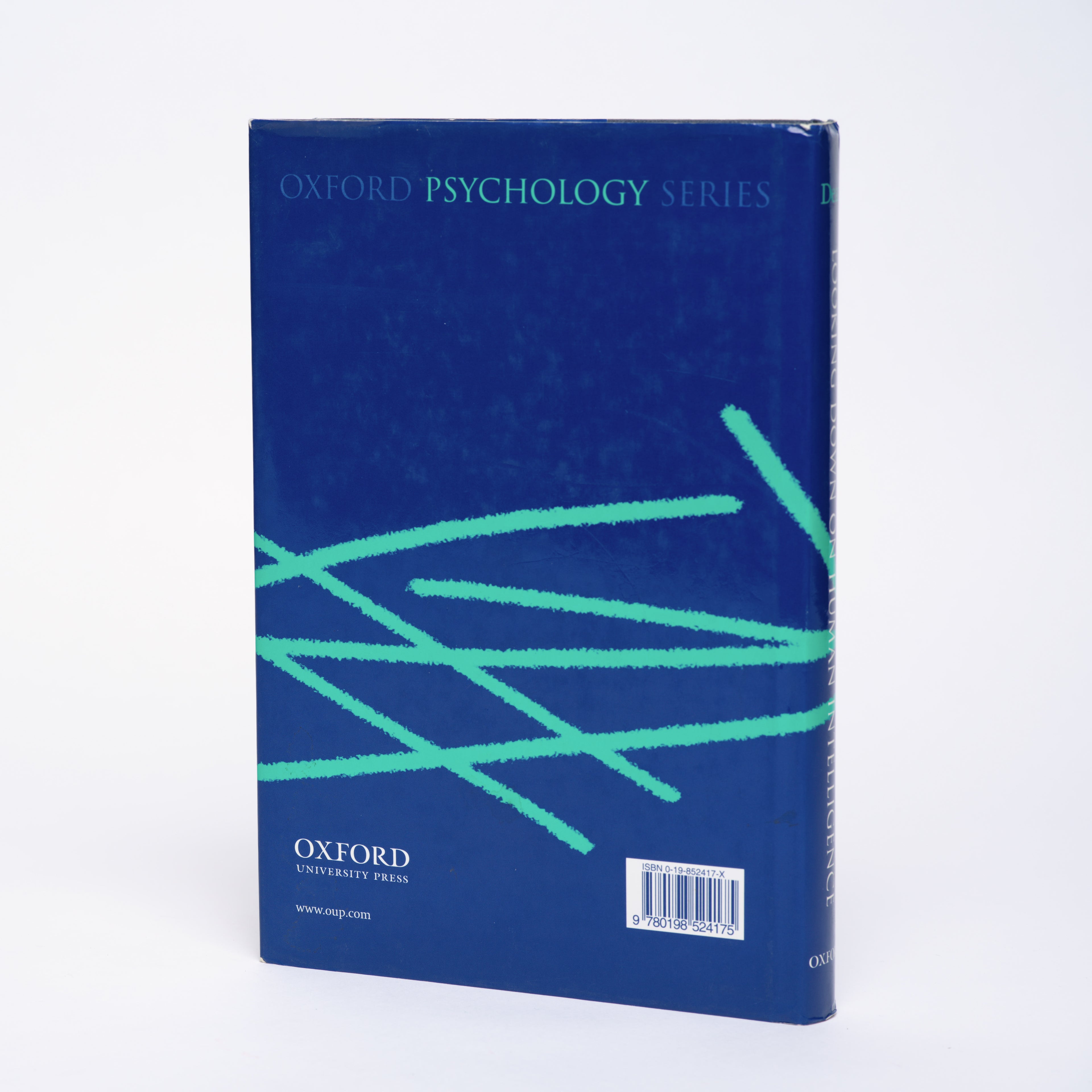 Looking Down on Human Intelligence: From Psychometrics to the Brain - Deary, Ian J.