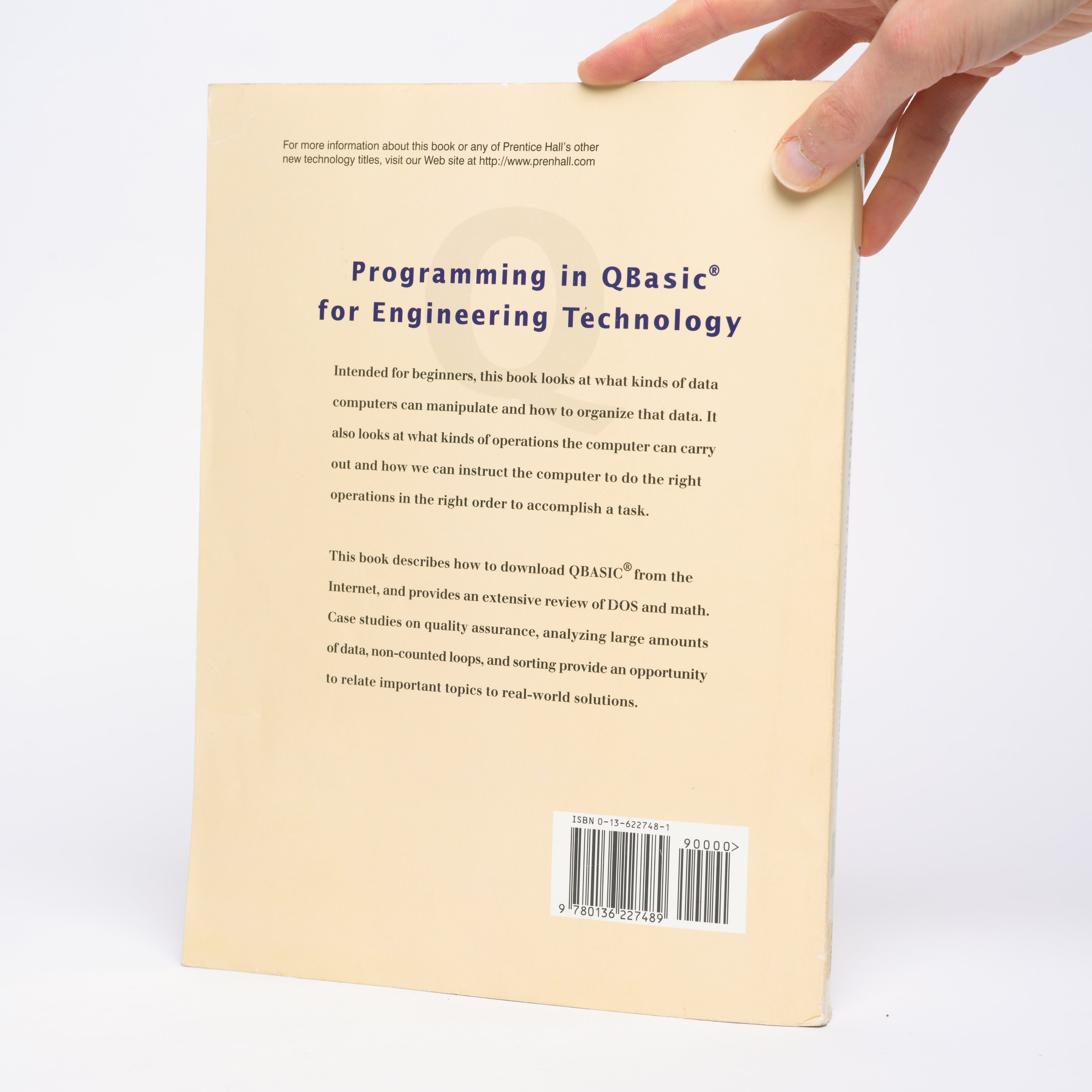 Programming in QBasic for Engineering Technology - Craven, Kenneth A.