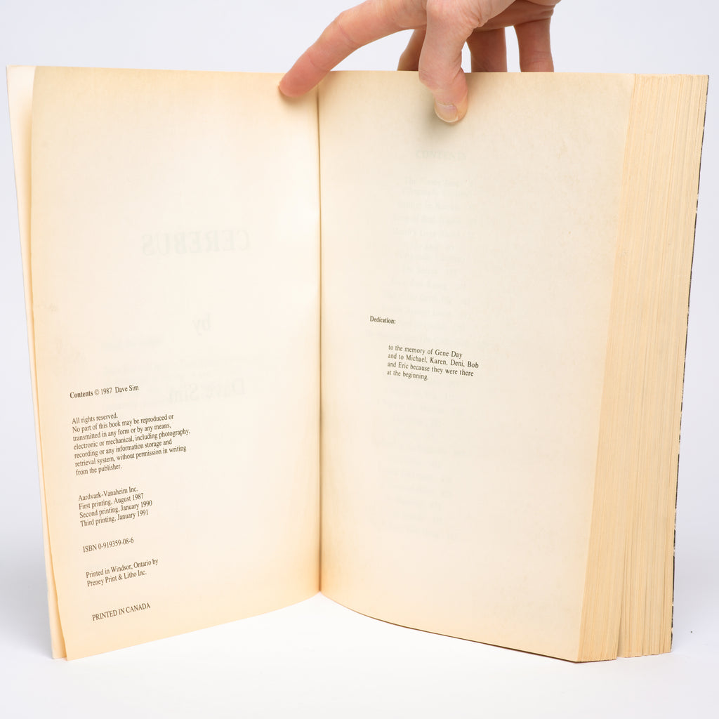 Cerebus, Volume 1 - Sim, Dave