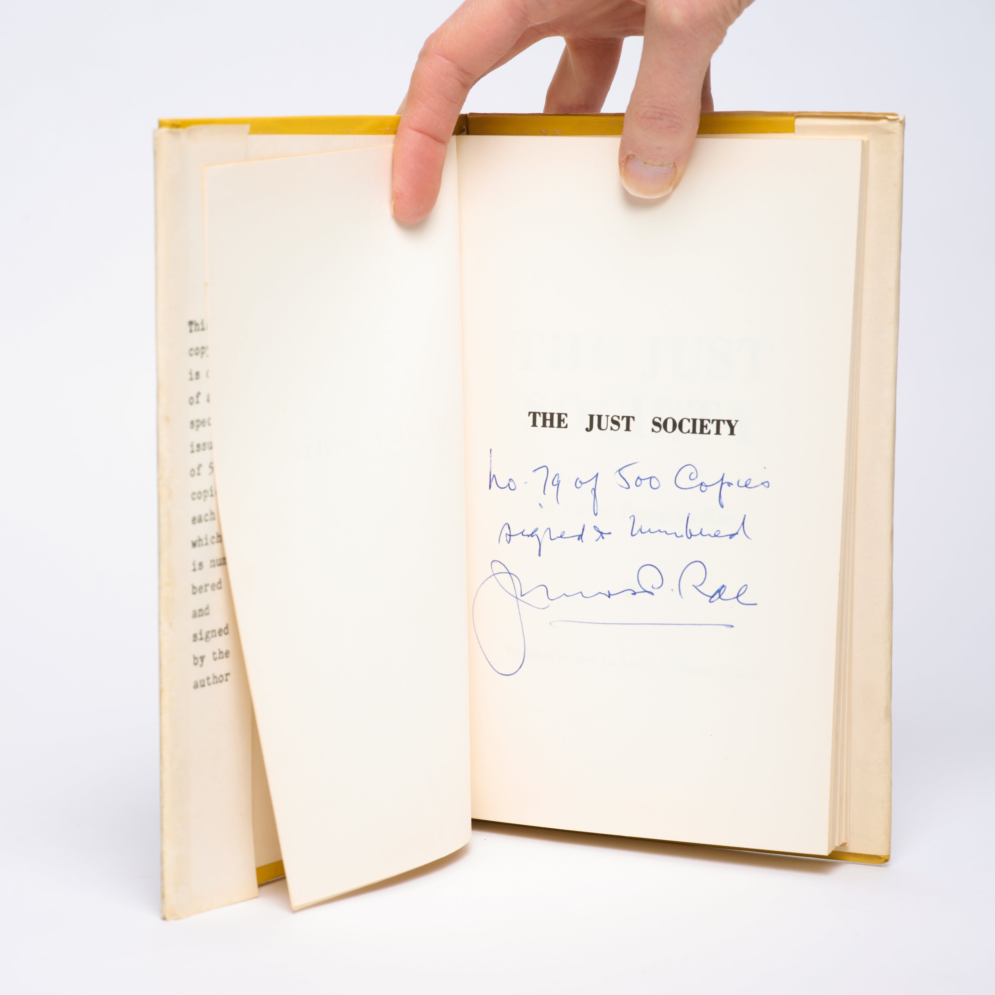 The Just Society - Rae, James Penman