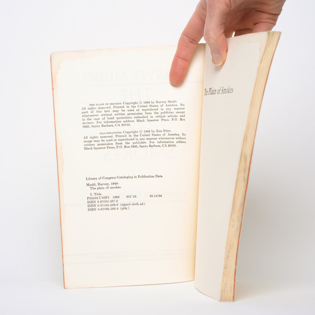 The Plain of Smokes - Mudd, Harvey; Price, Ken (illustrator)