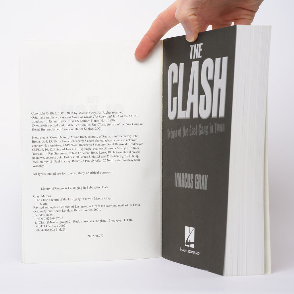The Clash: Return of the Last Gang in Town - Gray, Marcus