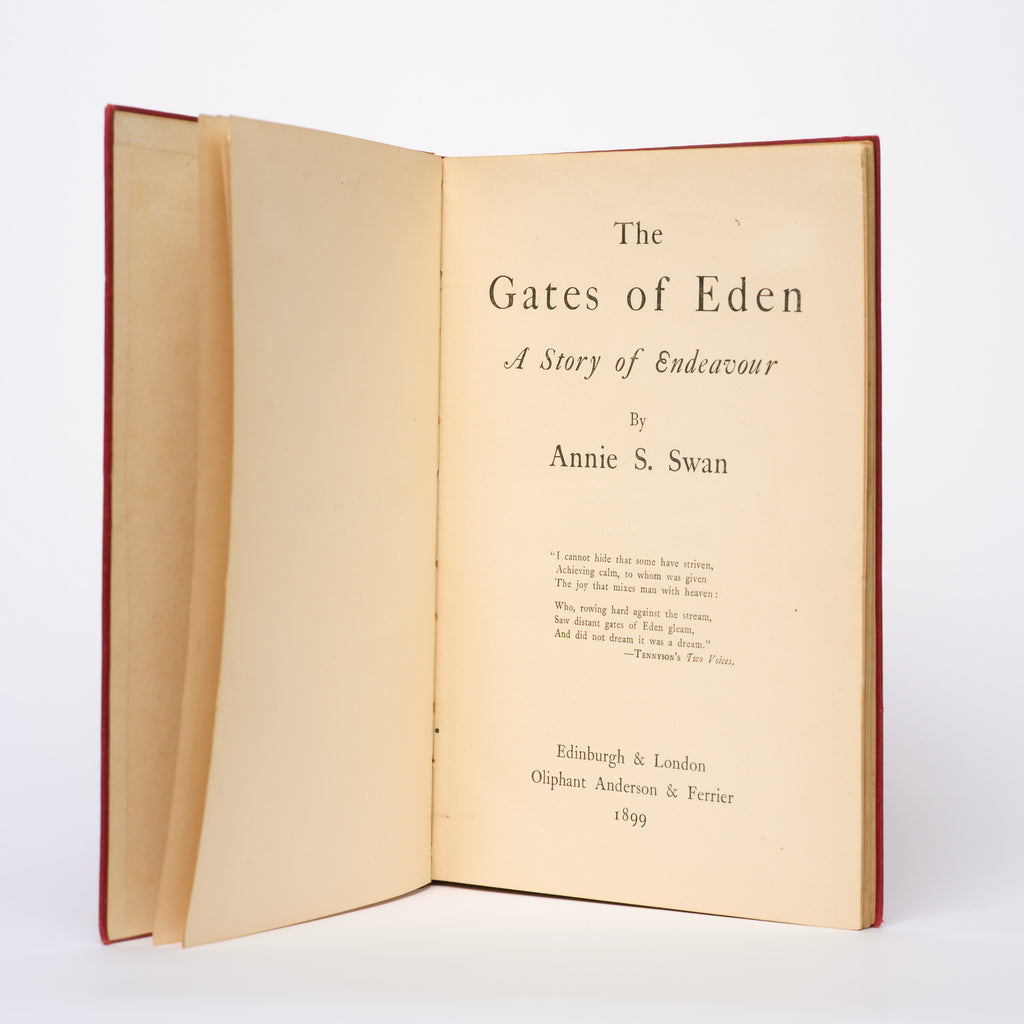 The Gates of Eden: A Story of Endeavour - Swan, Annie S.