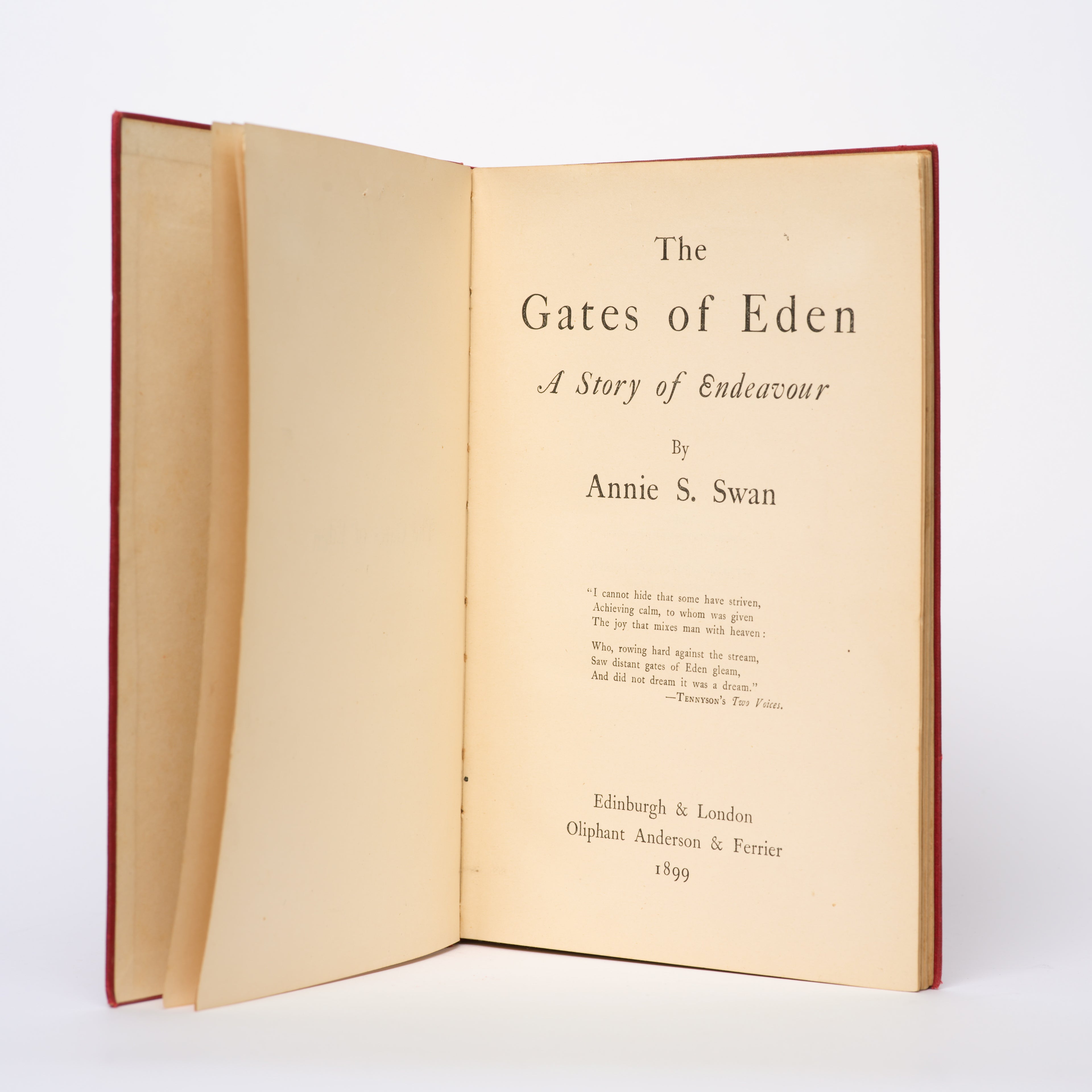 The Gates of Eden: A Story of Endeavour - Swan, Annie S.