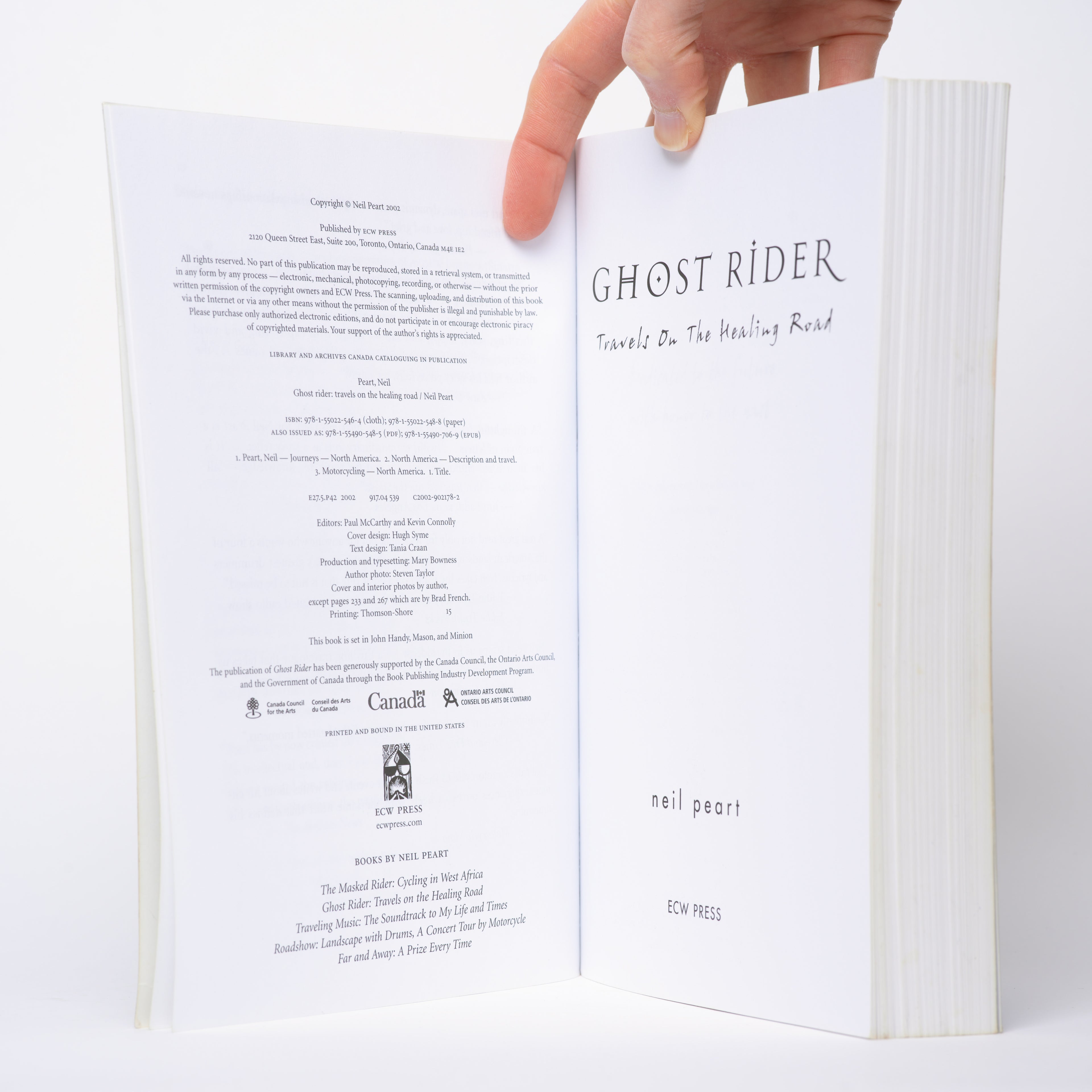 Ghost Rider: Travels on the Healing Road - Peart, Neil