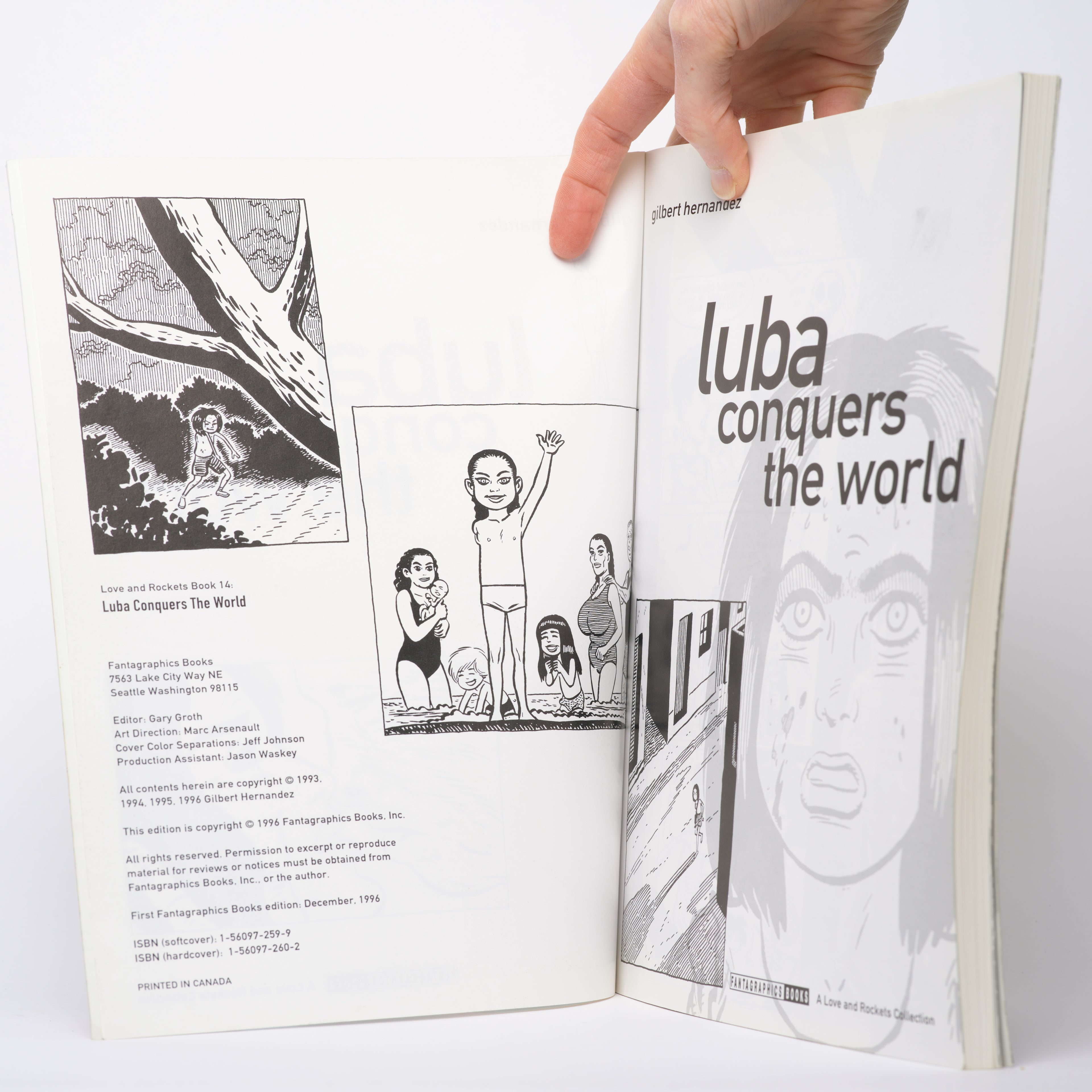 Luba Conquers the World (Love and Rockets) - Hernandez, Gilbert