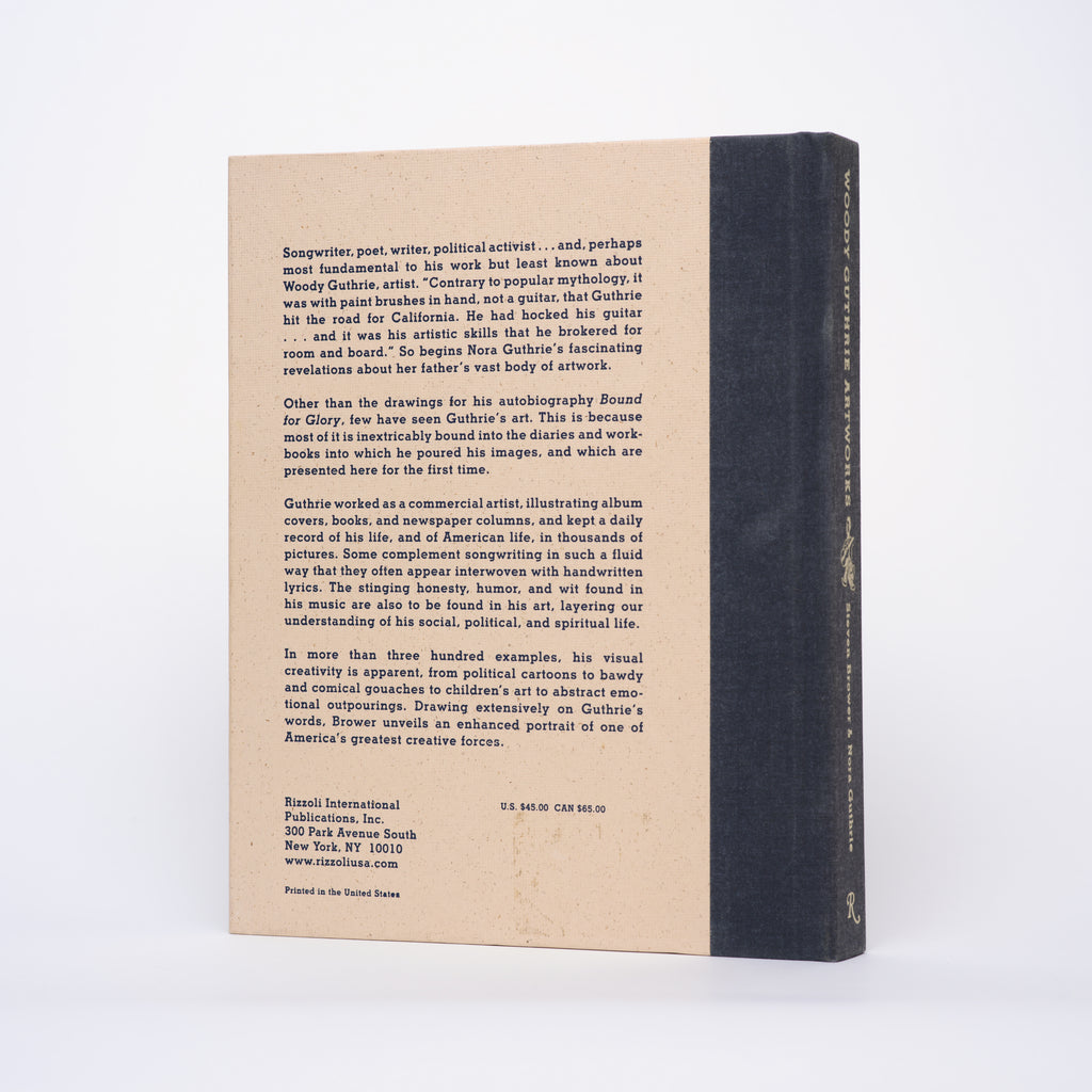 Woody Guthrie: Artworks - Brower, Steven; Guthrie, Nora; Bragg, Billy (contributions); Tweedy, Jeff (contributions)