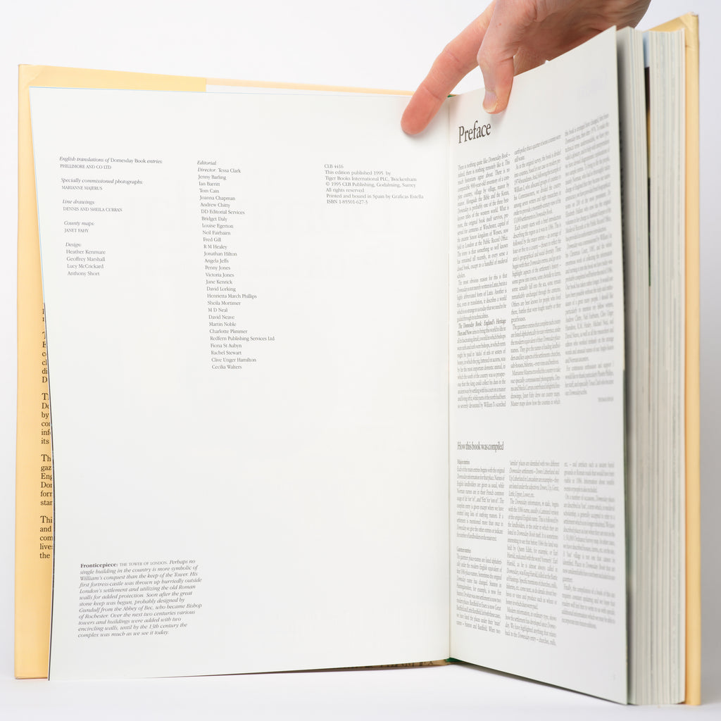 The Domesday Book: England's Heritage Then and Now - Hinde, Thomas (editor)