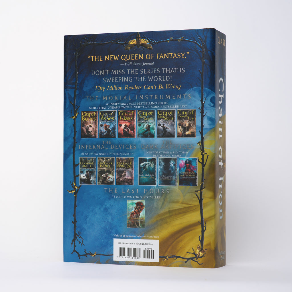 Chain of Iron (The Last Hours #2) [Collector's First Edition] - Clare, Cassandra