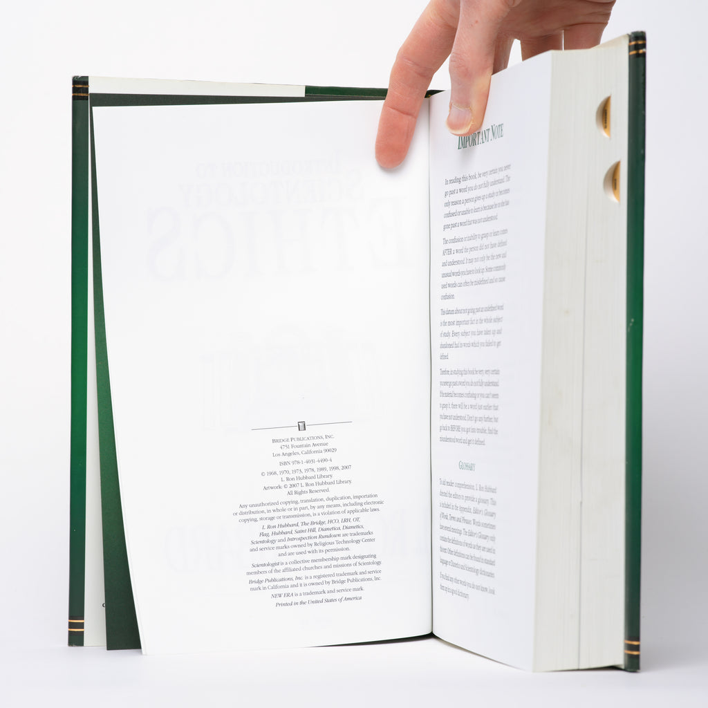 Introduction to Scientology Ethics - Hubbard, L. Ron
