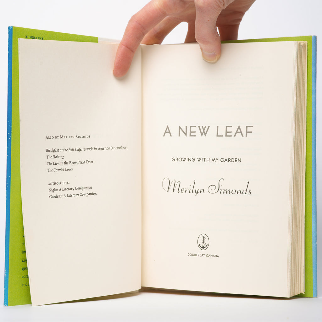 A New Leaf: Growing with My Garden - Simonds, Merilyn