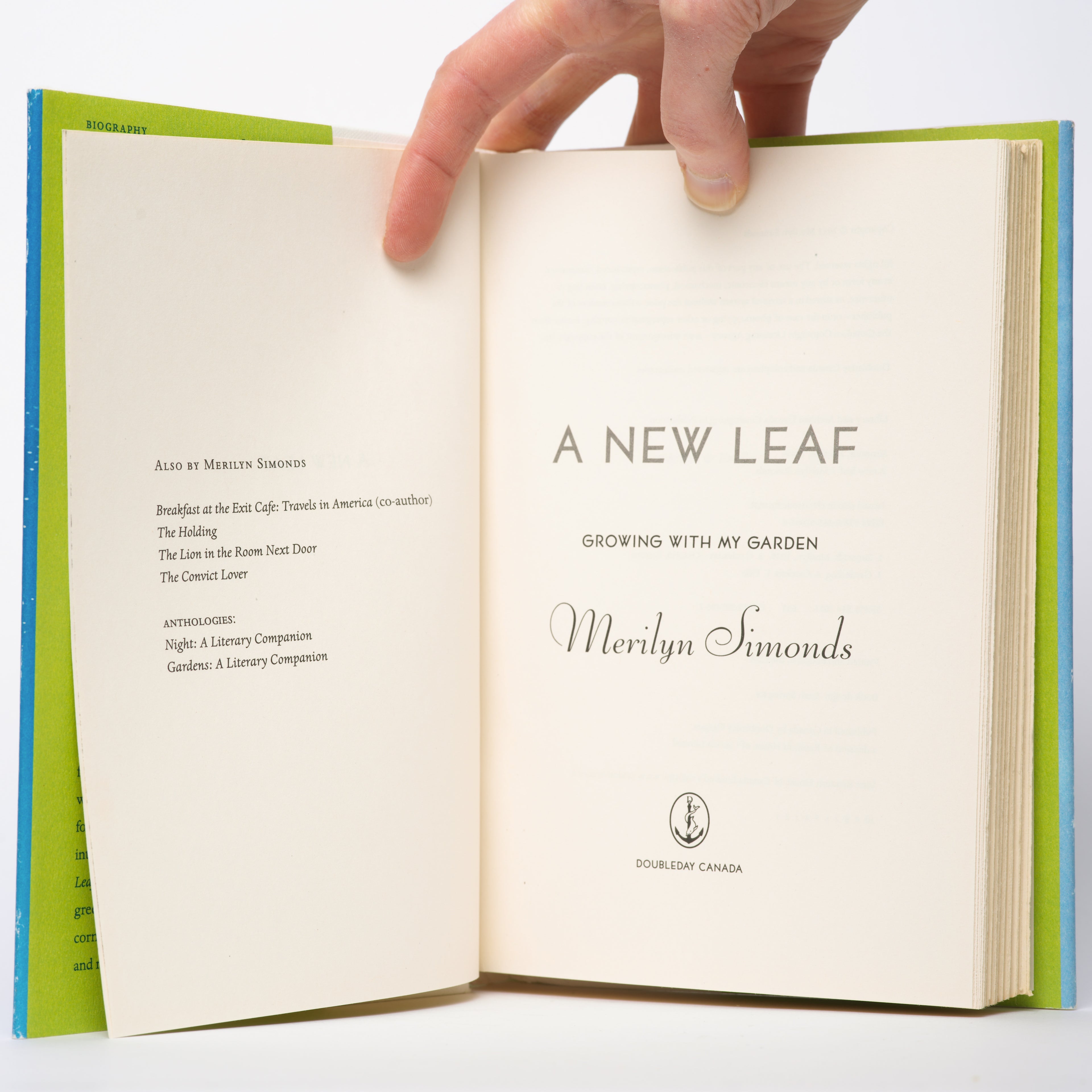 A New Leaf: Growing with My Garden - Simonds, Merilyn