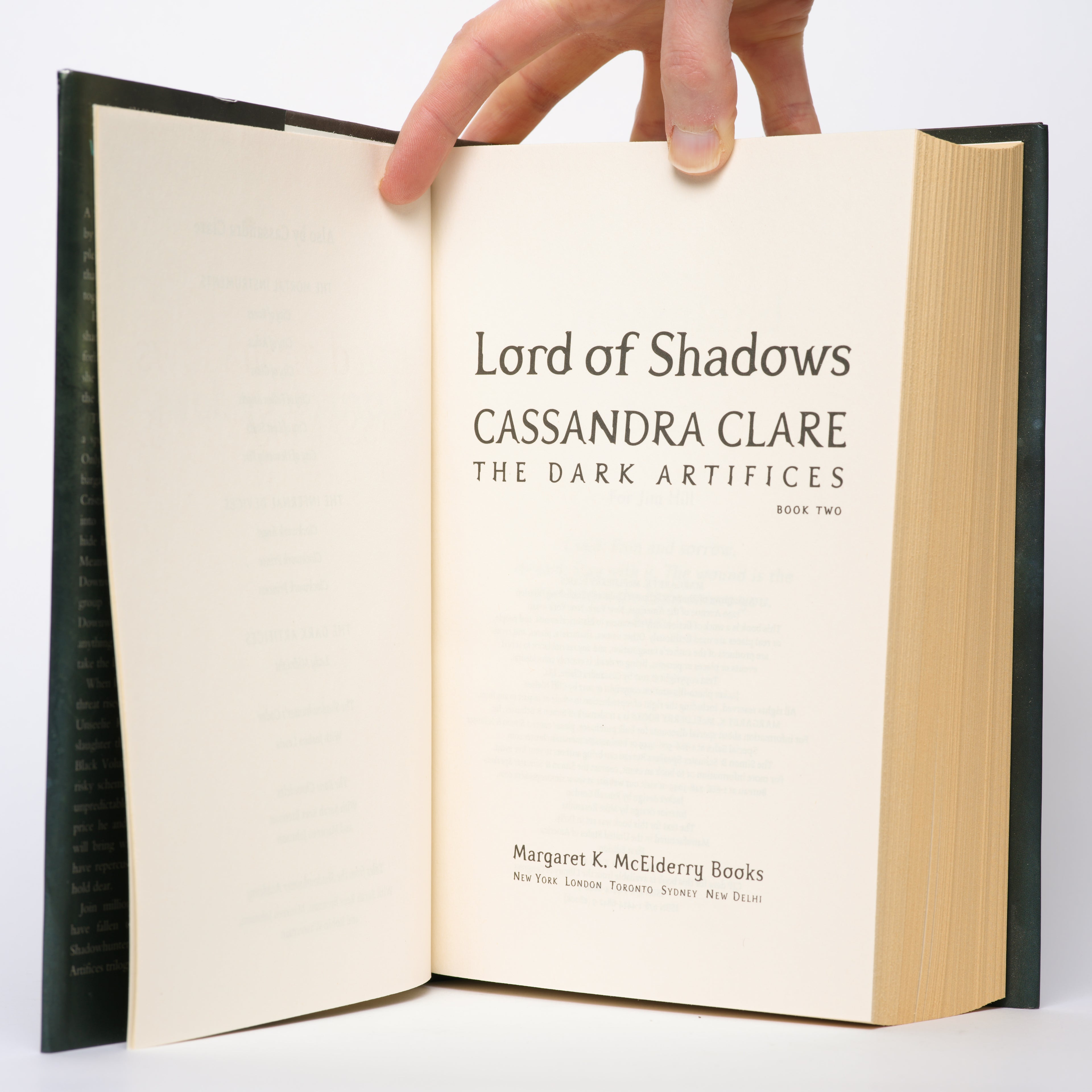 Lord of Shadows (The Dark Artifices #2) - Clare, Cassandra