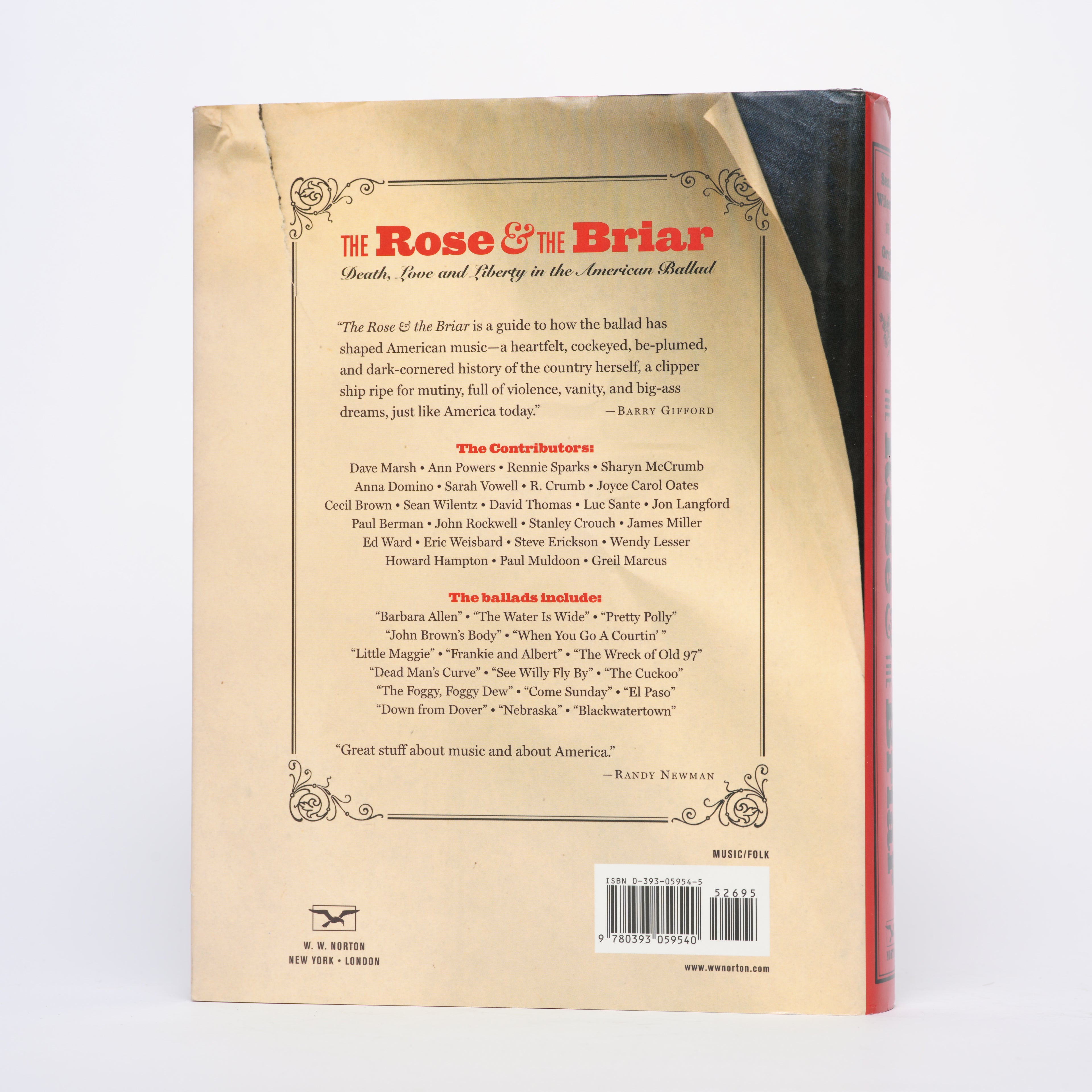 The Rose & the Briar: Death, Love and Liberty in the American Ballad - Marcus, Greil (editor); Wilentz, Sean (editor)
