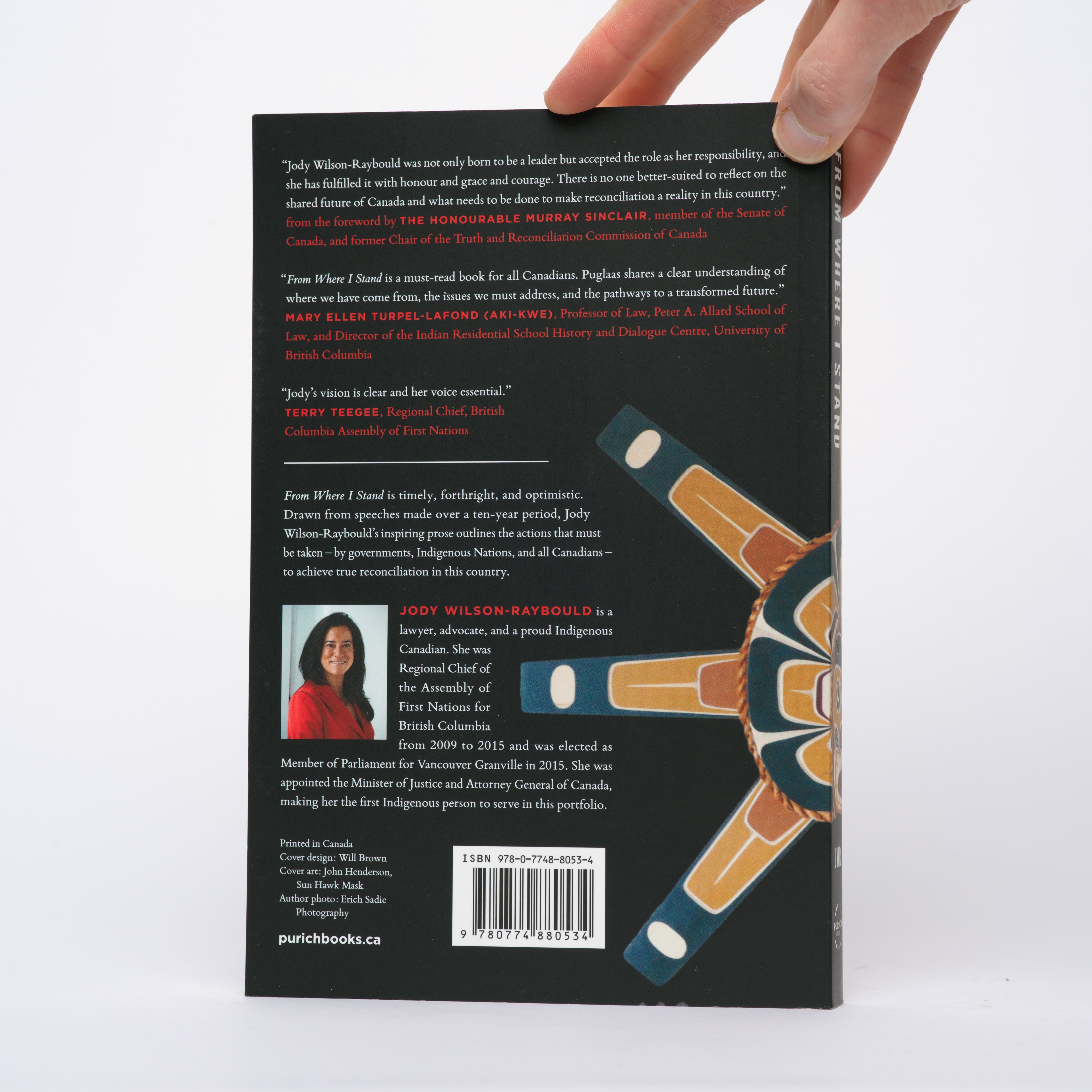 From Where I Stand: Rebuilding Indigenous Nations for a Stronger Canada - Wilson-Raybould, Jody