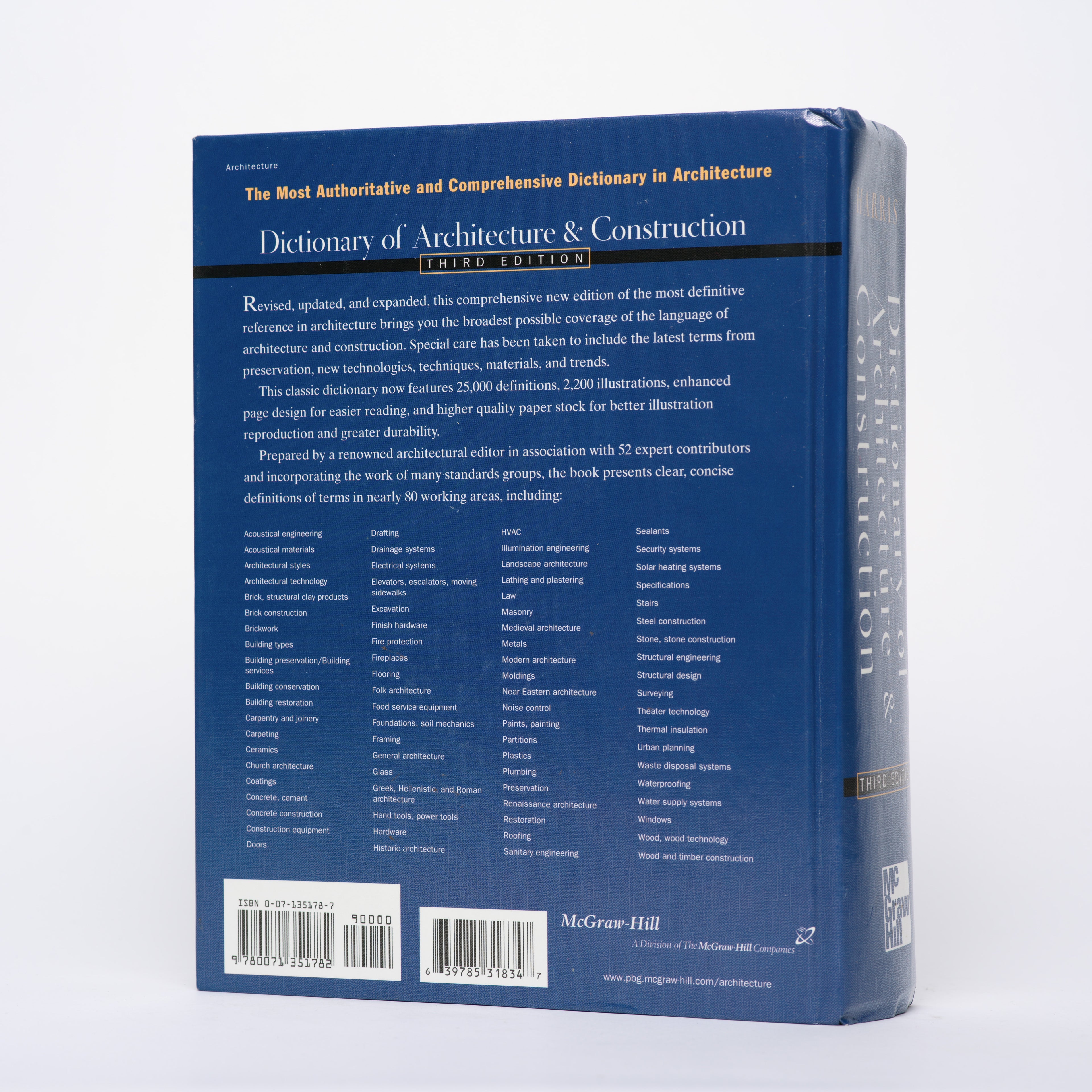 Dictionary of Architecture and Construction (Third Edition) - Harris, Cyril M. (editor)