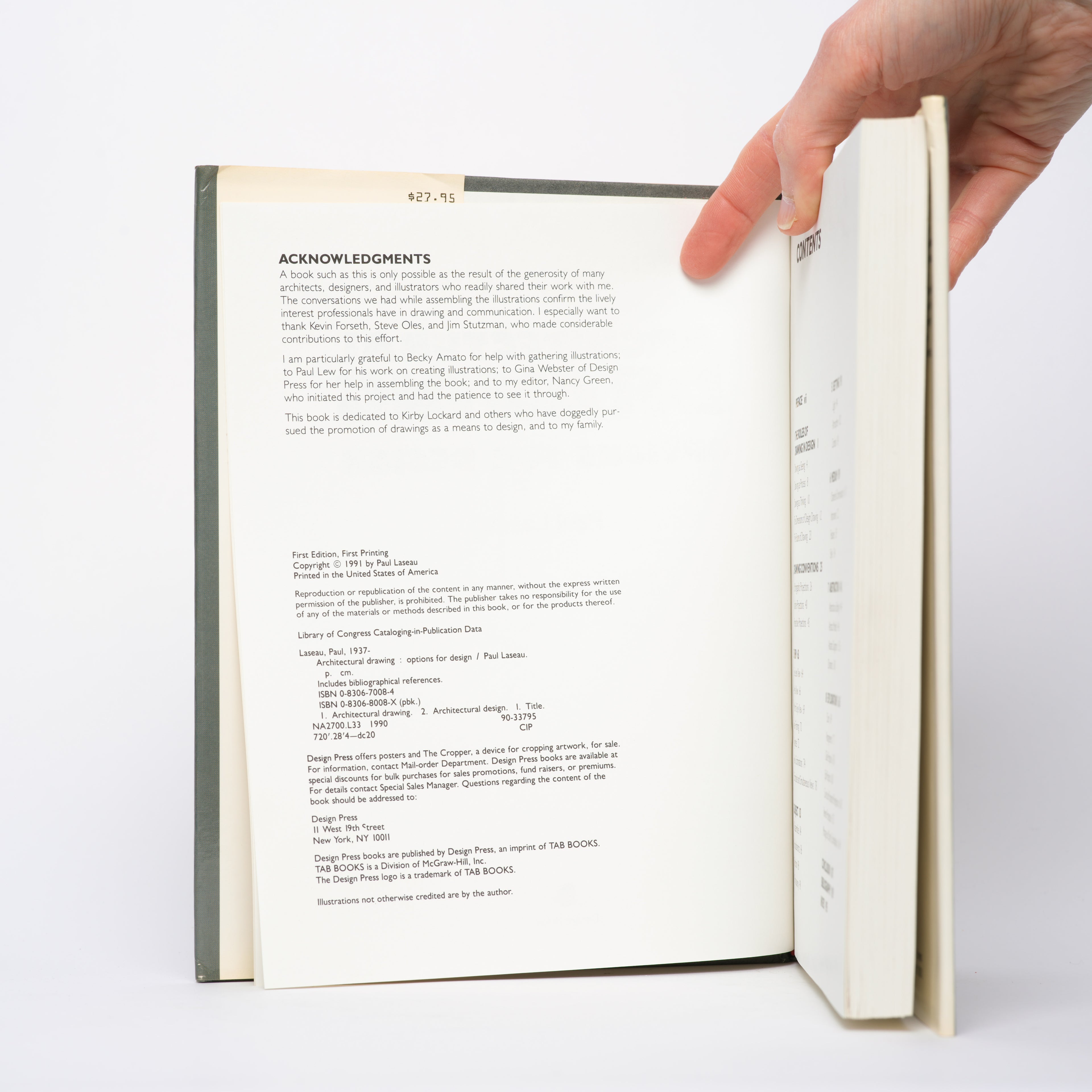 Architectural Drawing: Options for Design - Laseau, Paul