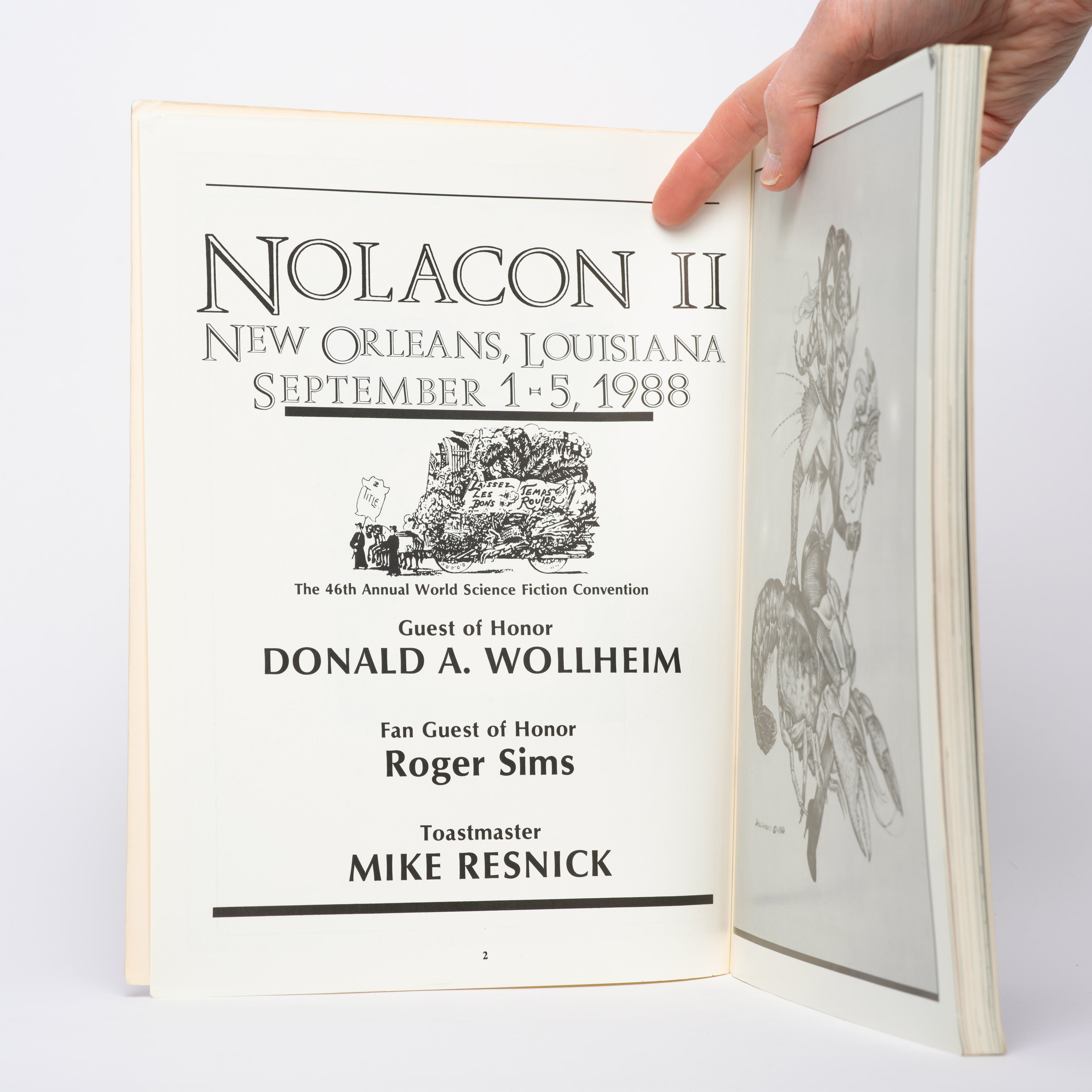 NOLACON II: The 46th Annual World Science Fiction Convention Program