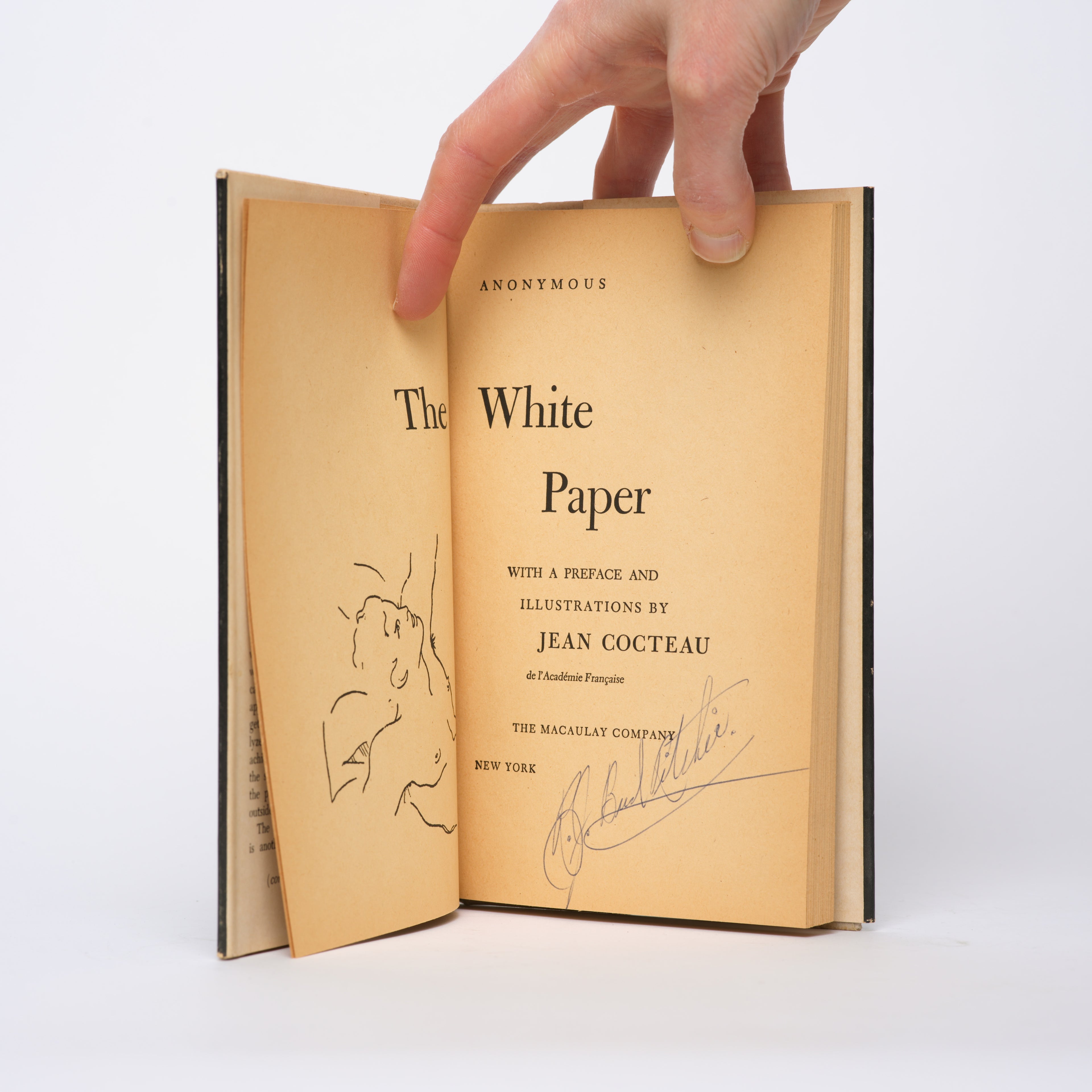 The White Paper - Cocteau, Jean; Anonymous