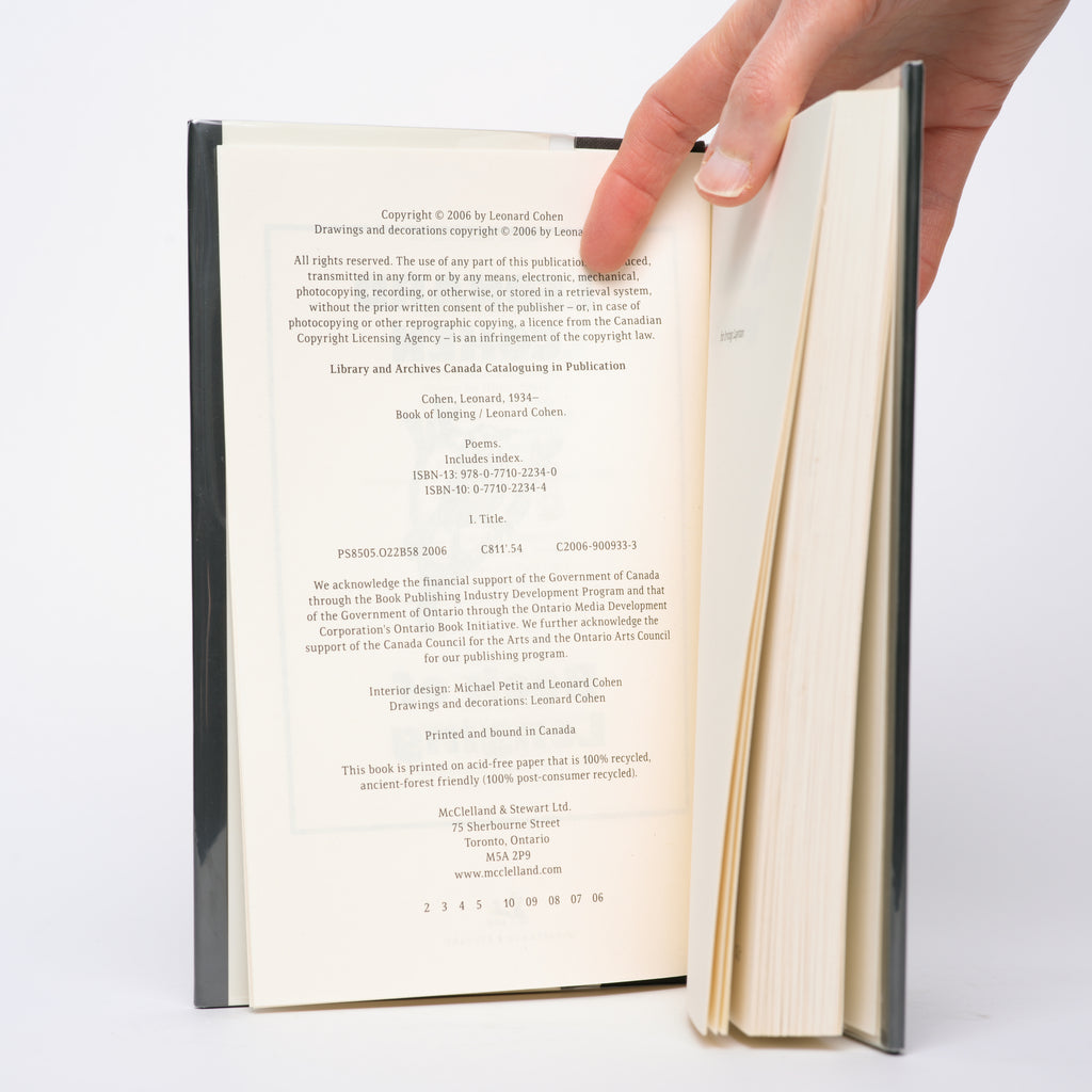 Book of Longing - Cohen, Leonard
