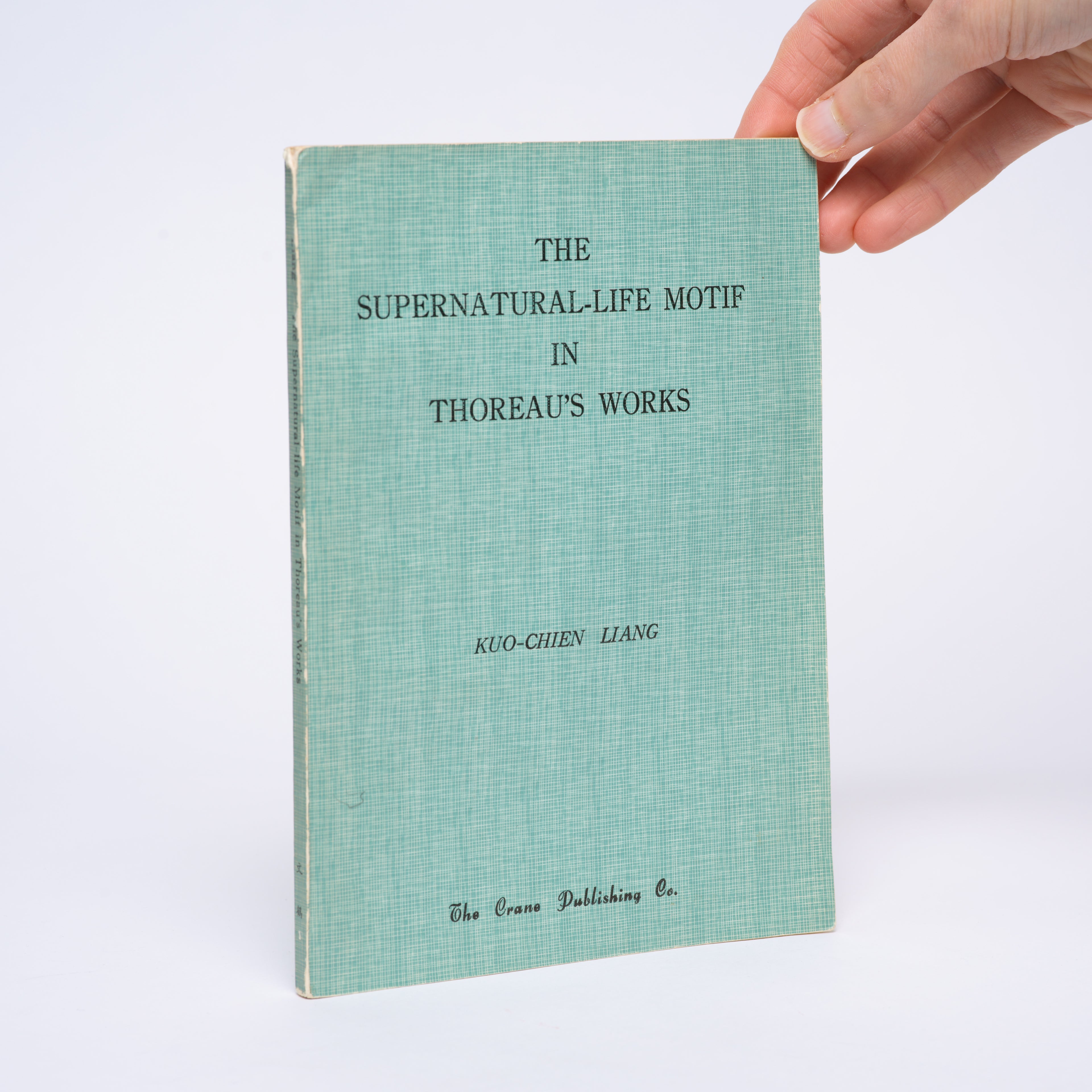 The Supernatural-Life Motif in Thoreau's Works - Liang, Kuo-Chien