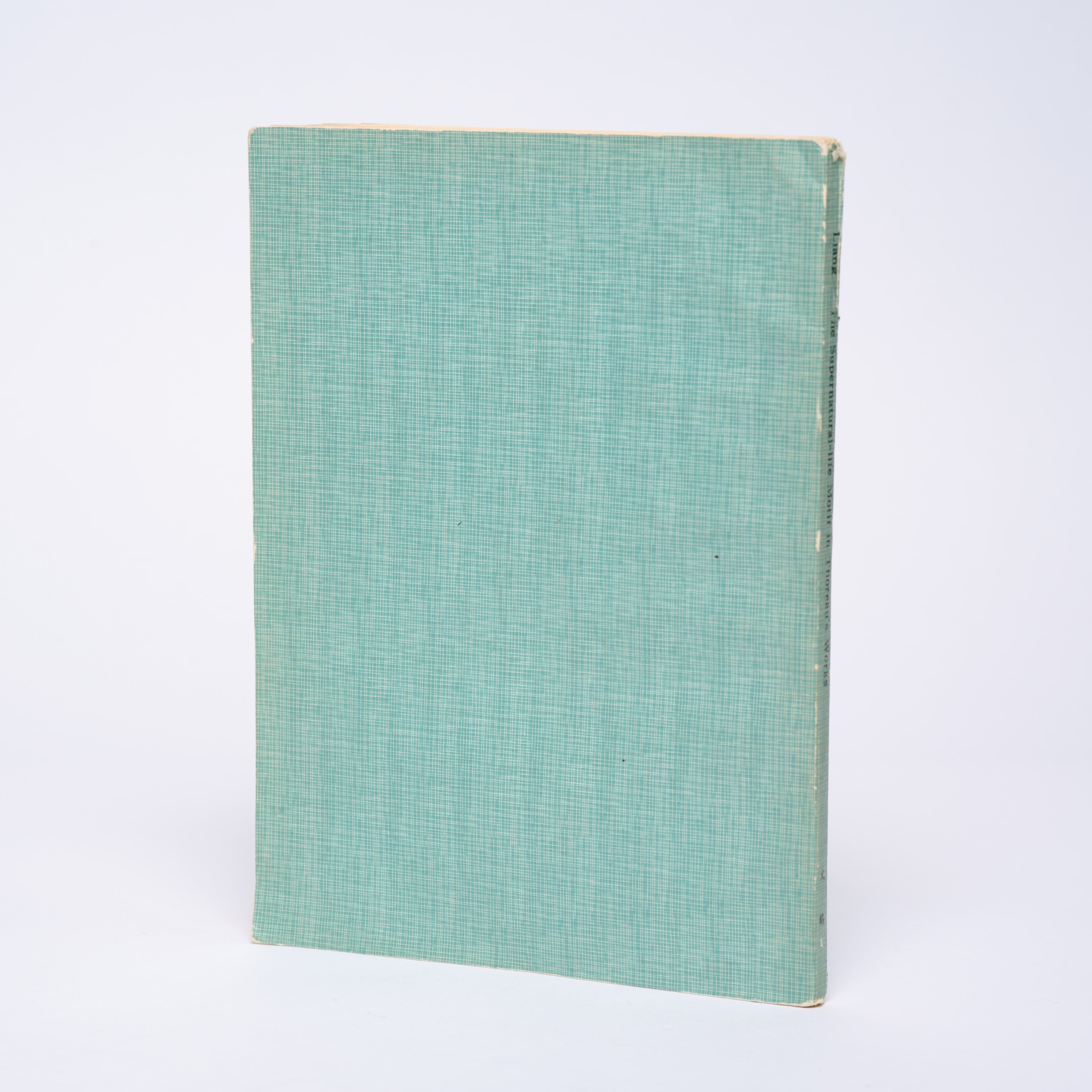 The Supernatural-Life Motif in Thoreau's Works - Liang, Kuo-Chien
