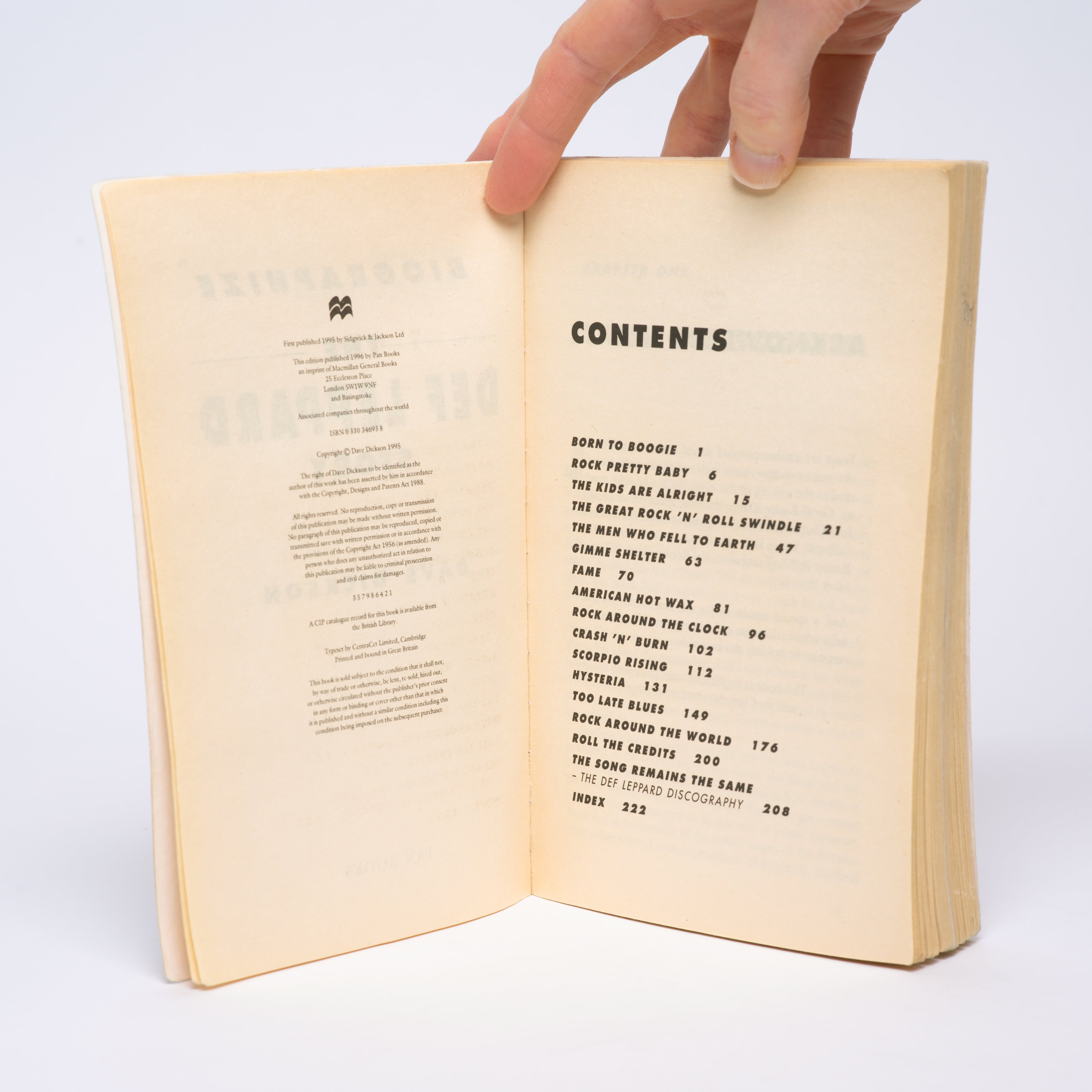 Biographize: The Def Leppard Story - Dickson, Dave