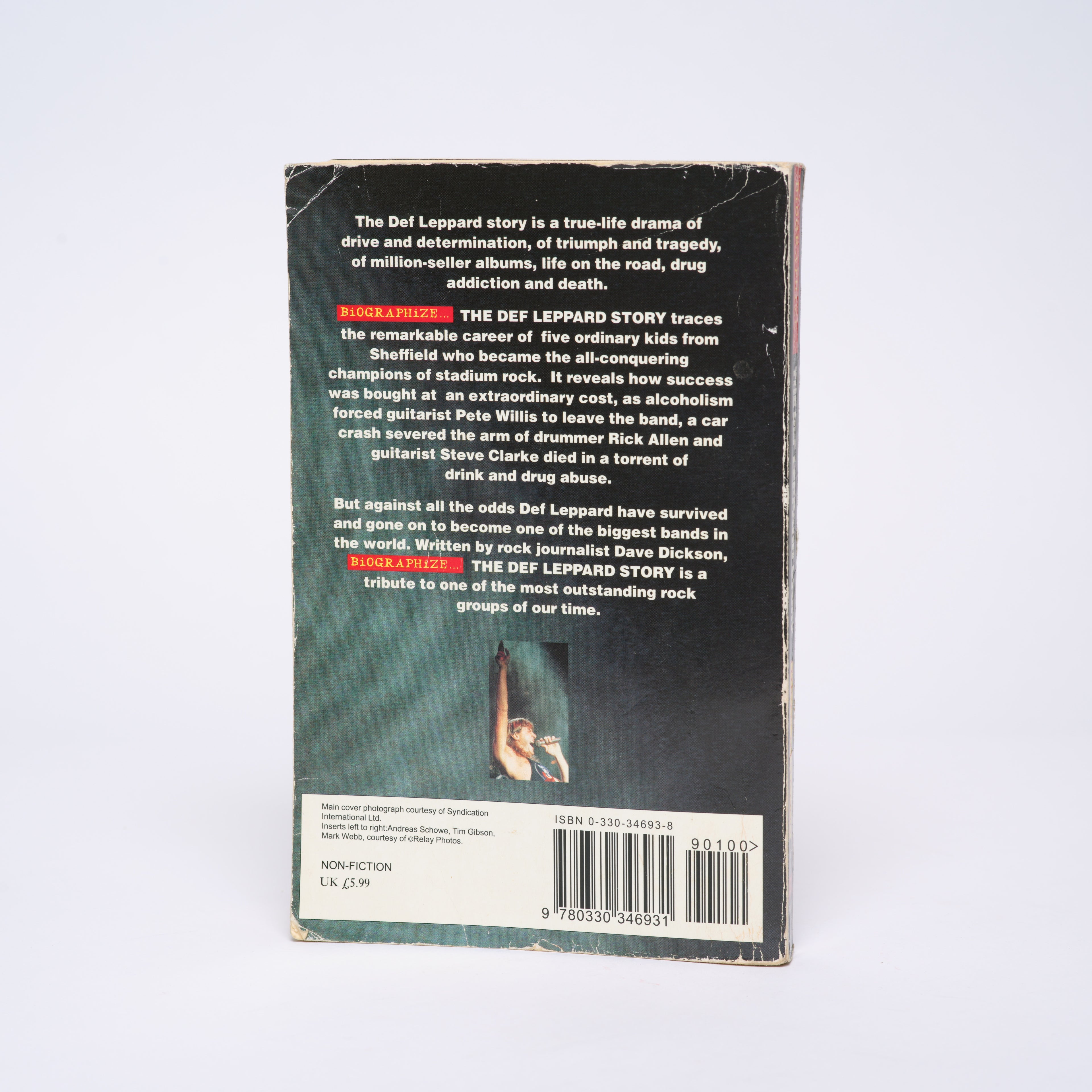 Biographize: The Def Leppard Story - Dickson, Dave