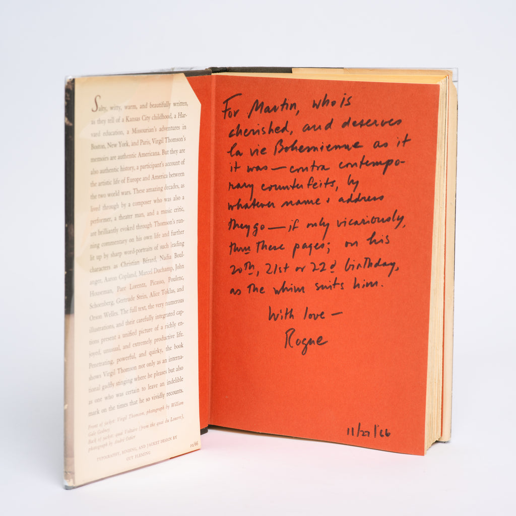 Virgil Thomson - Virgil Thomson [Signed]