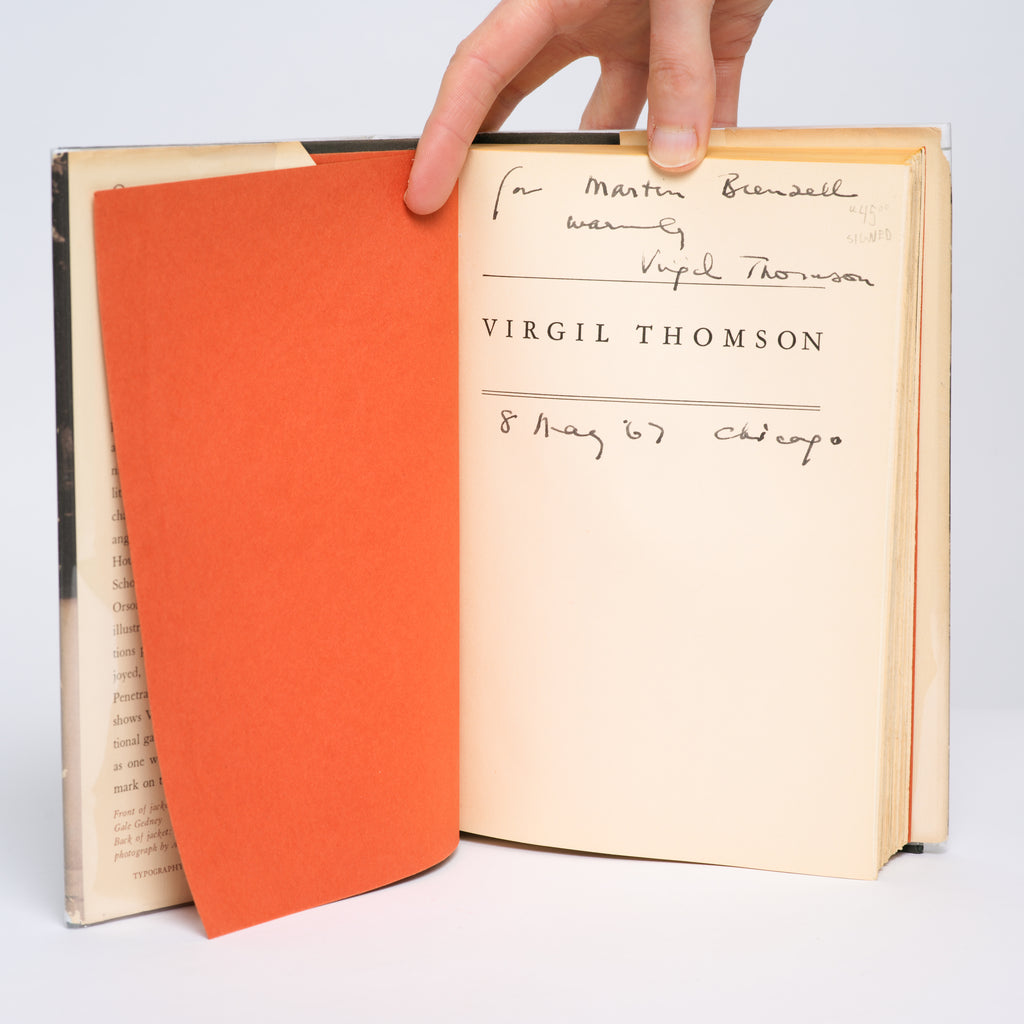 Virgil Thomson - Virgil Thomson [Signed]